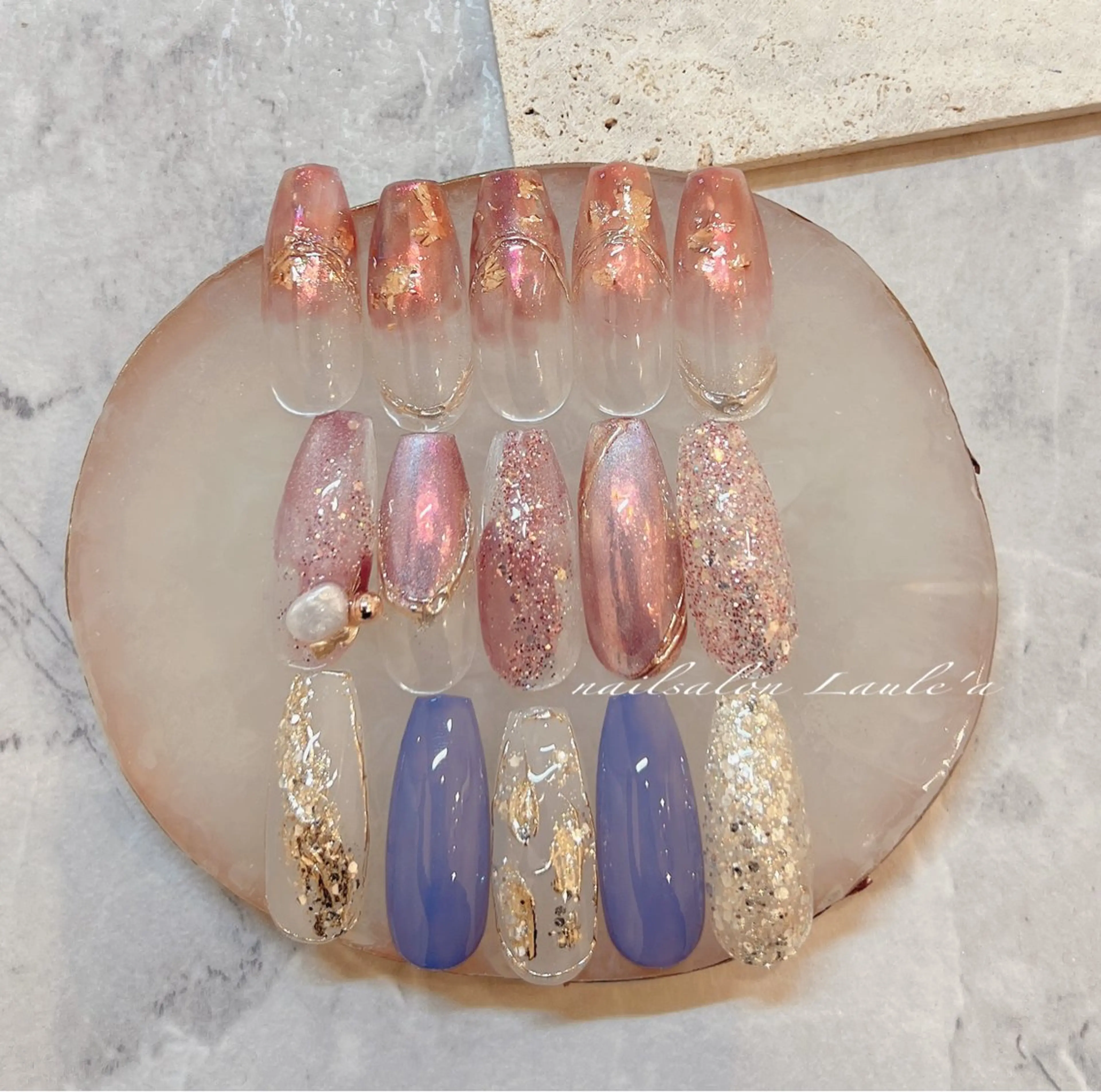 ネイル フットネイル nailsalon Laule'aのネイルデザイン