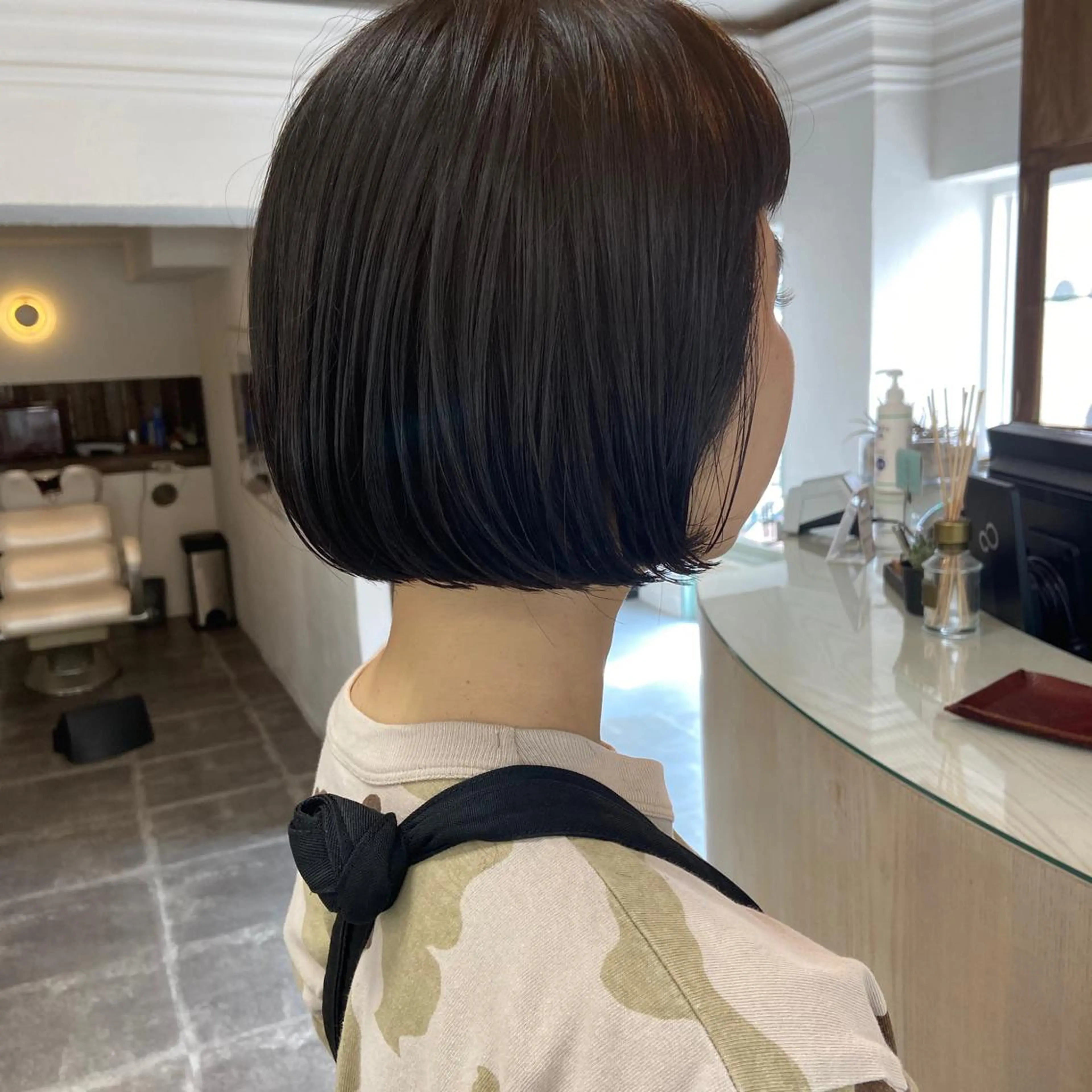 ショート カラー ヘアアレンジ SALOWIN恵比寿所属・ヘッドスパで脳を 整える✨chacoのヘアスタイル