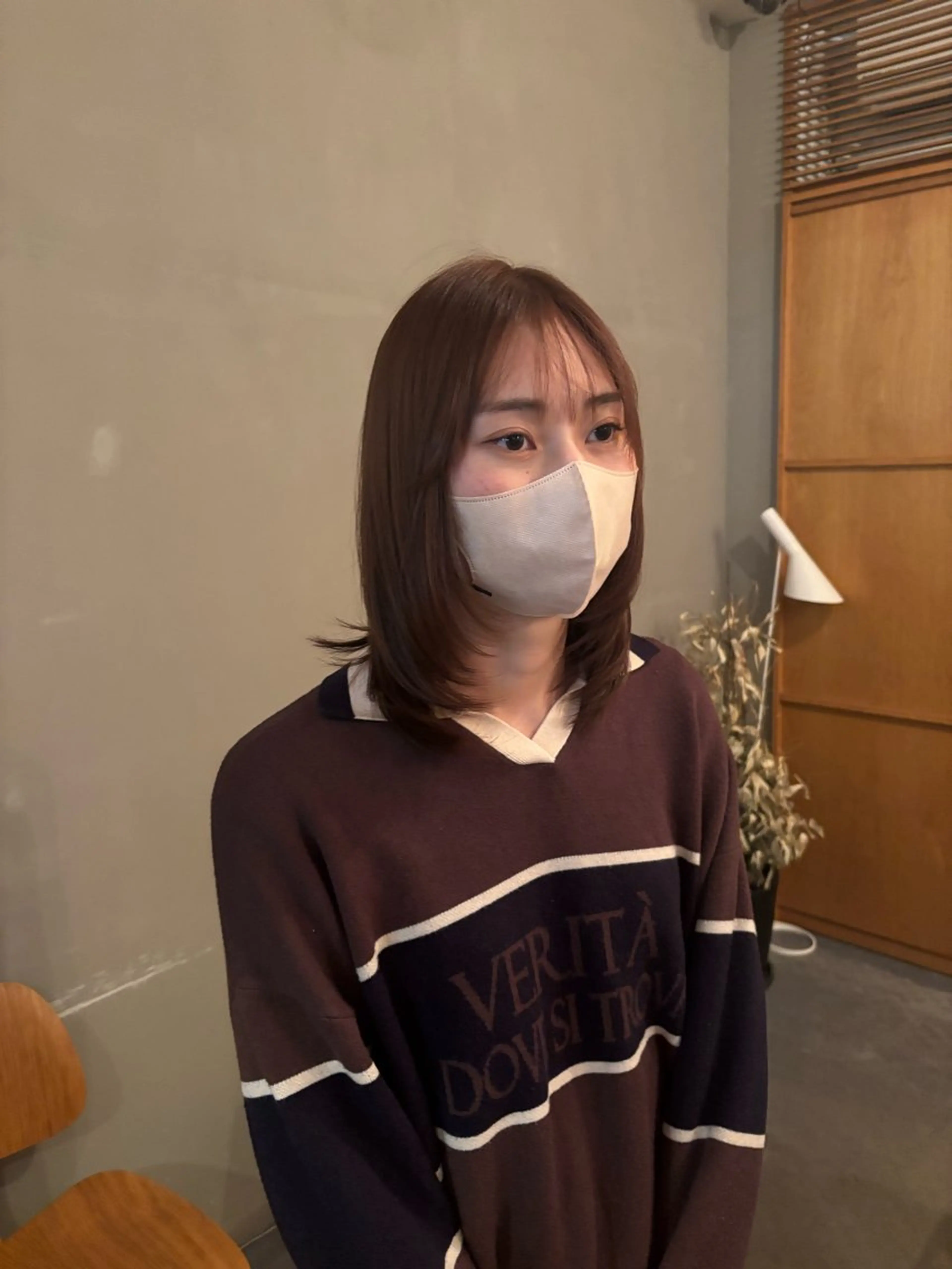 ロング 顔周りカット レイヤーカット hanare・SOJi所属・Takahashi Noa🍊のヘアスタイル