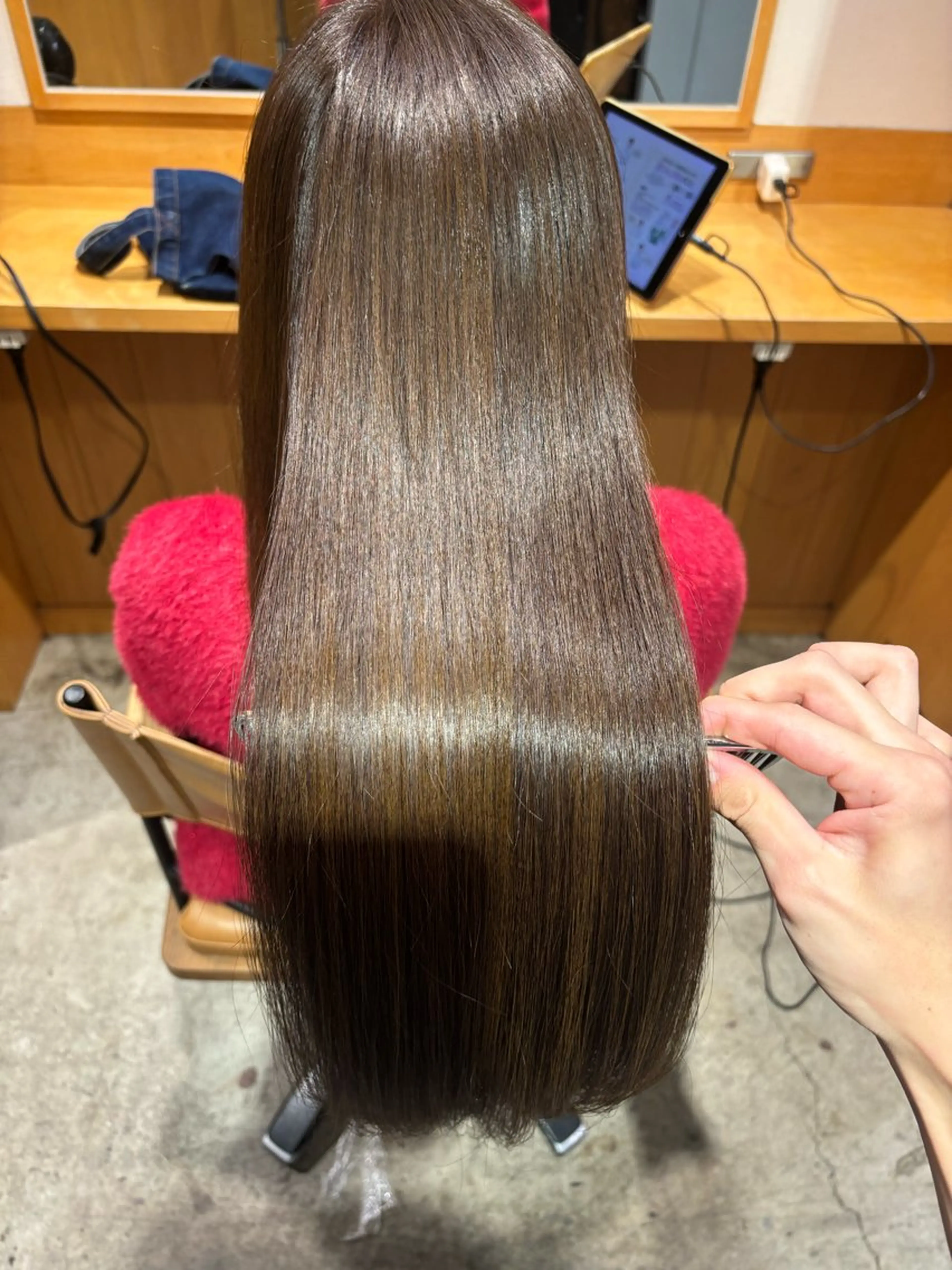 ロング カット ヘアカラー トリートメント 【Amphi Tokyo】宮原のヘアスタイル