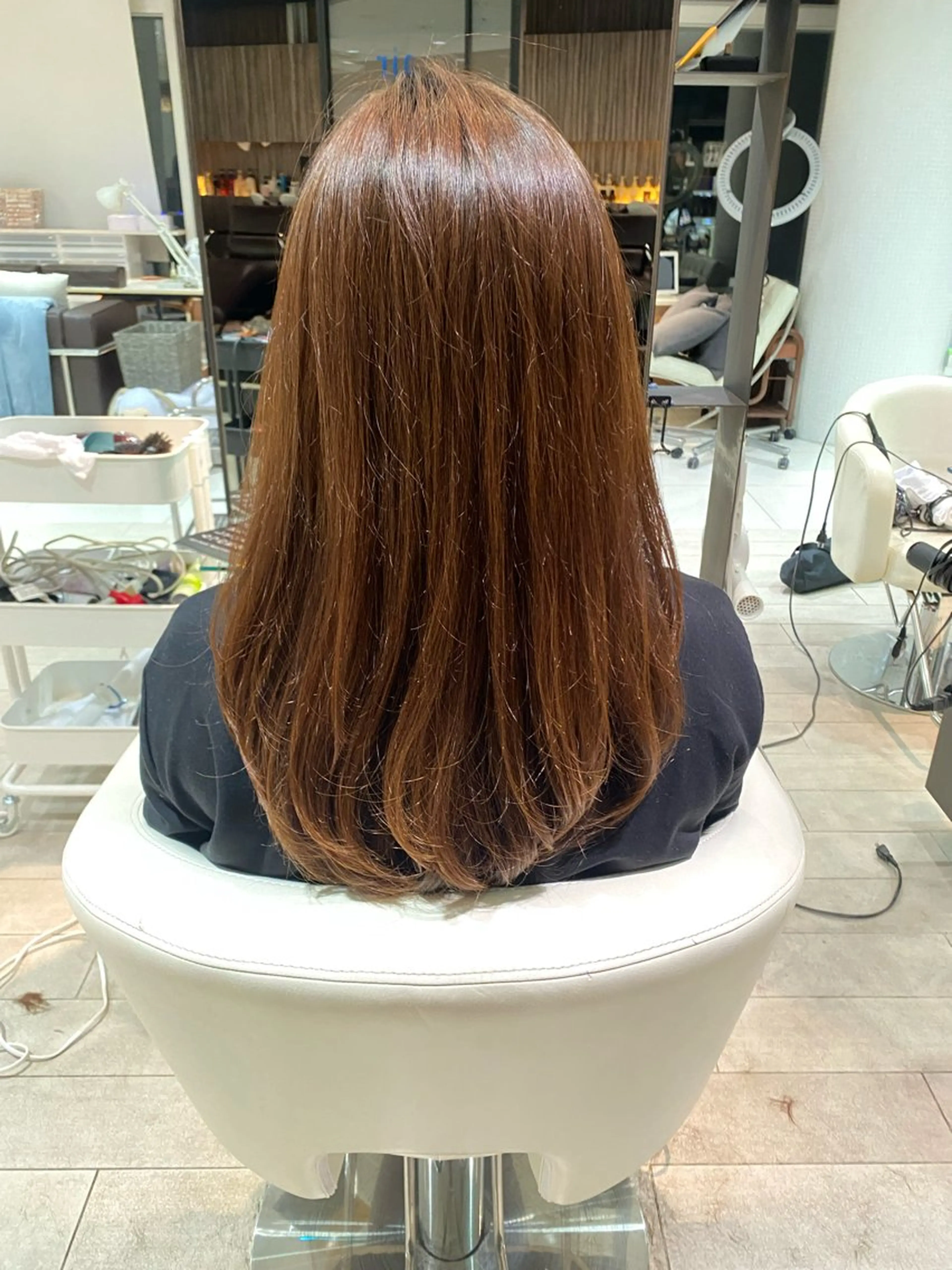 ロング レイヤーカット air銀座所属・木村 詩渚のヘアスタイル