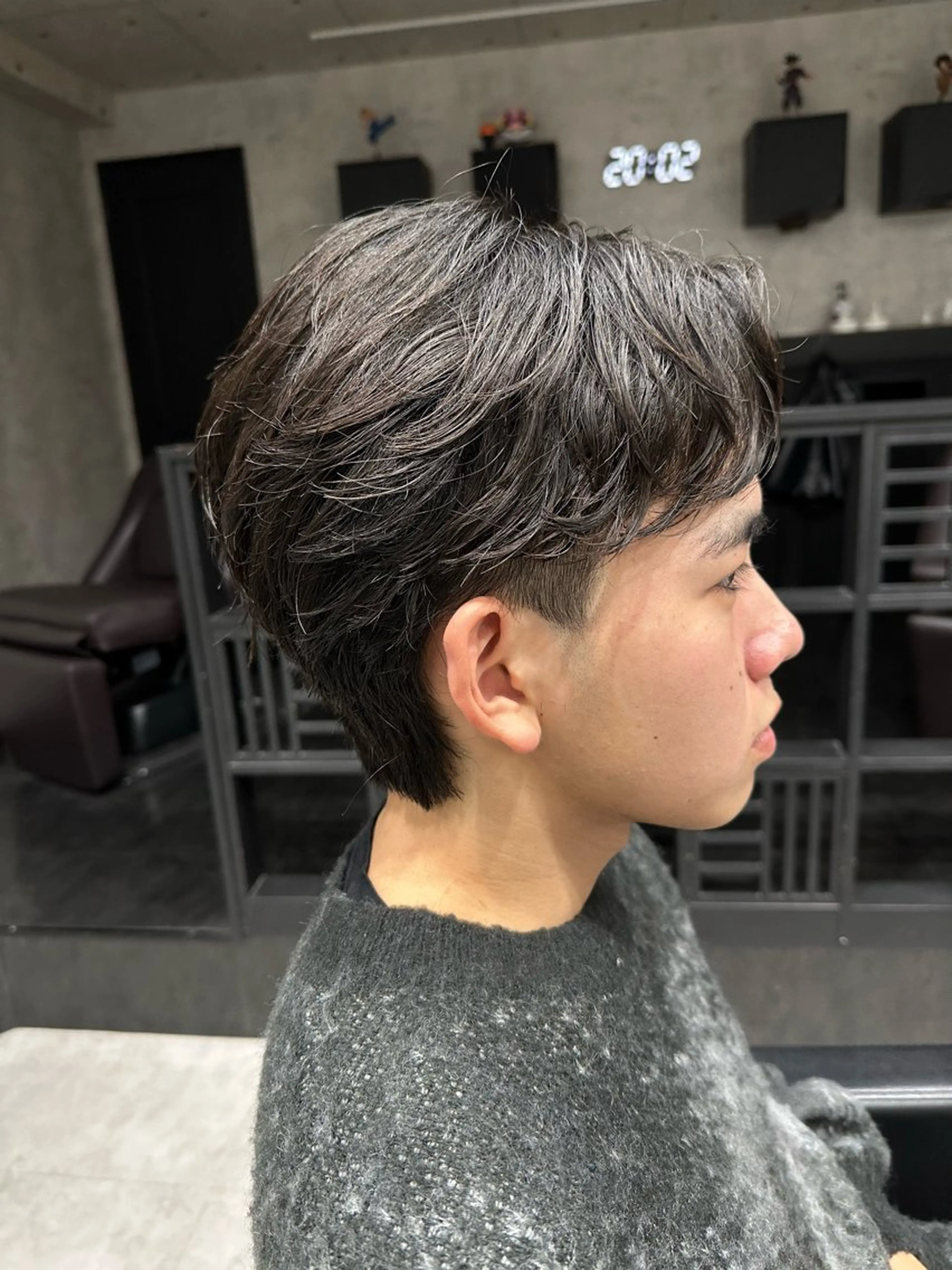 パーマ メンズ フェザーパーマ メンズパーマ カット パーマ 「パーマ指名No1 🥇」小日向悠のヘアスタイル