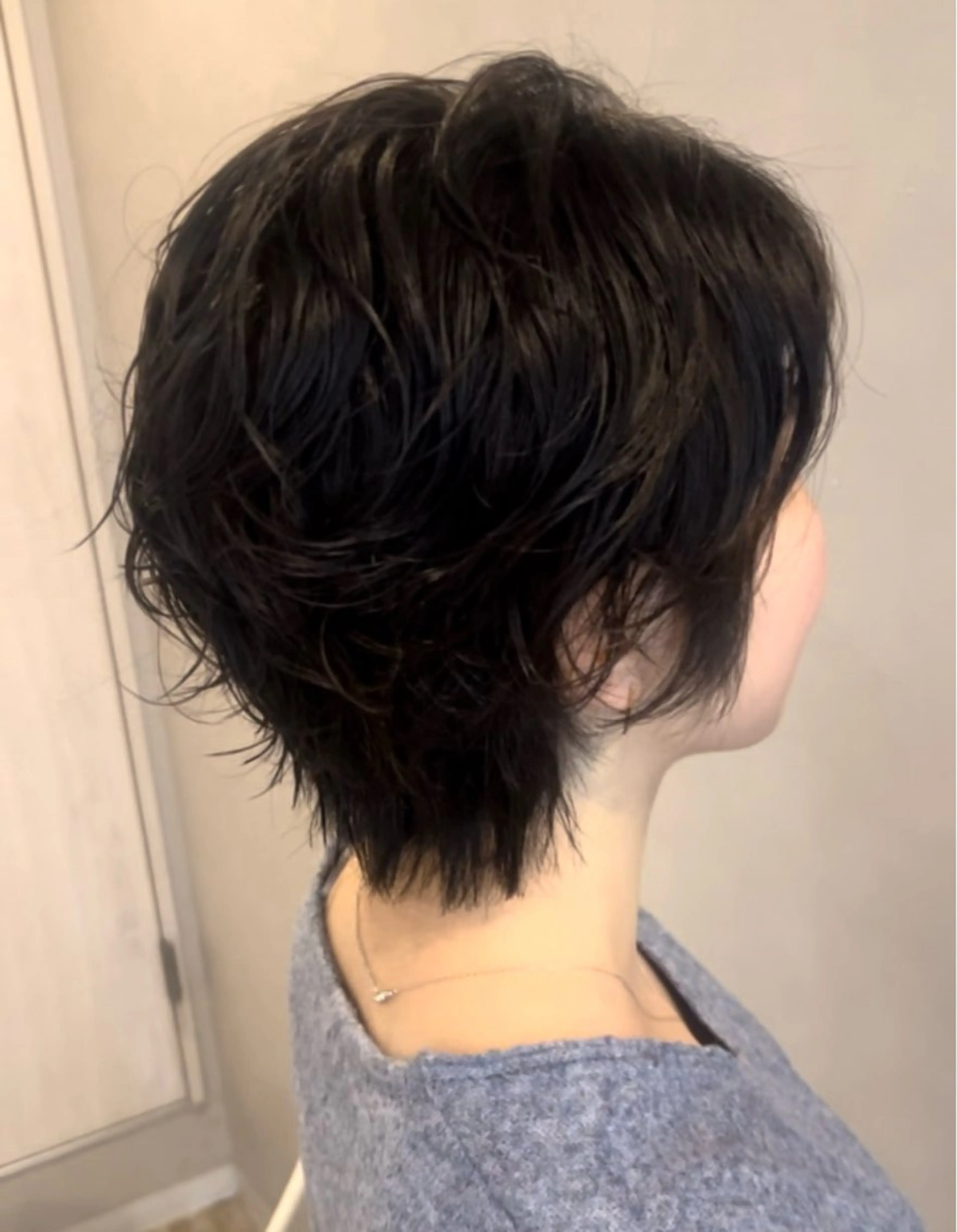 ショート パーマ カット パーマ トリートメント Realme  京都四条烏丸ドゥエby  yk所属・脱・パサつき髪 /髪質改善　小塚耀介のヘアスタイル