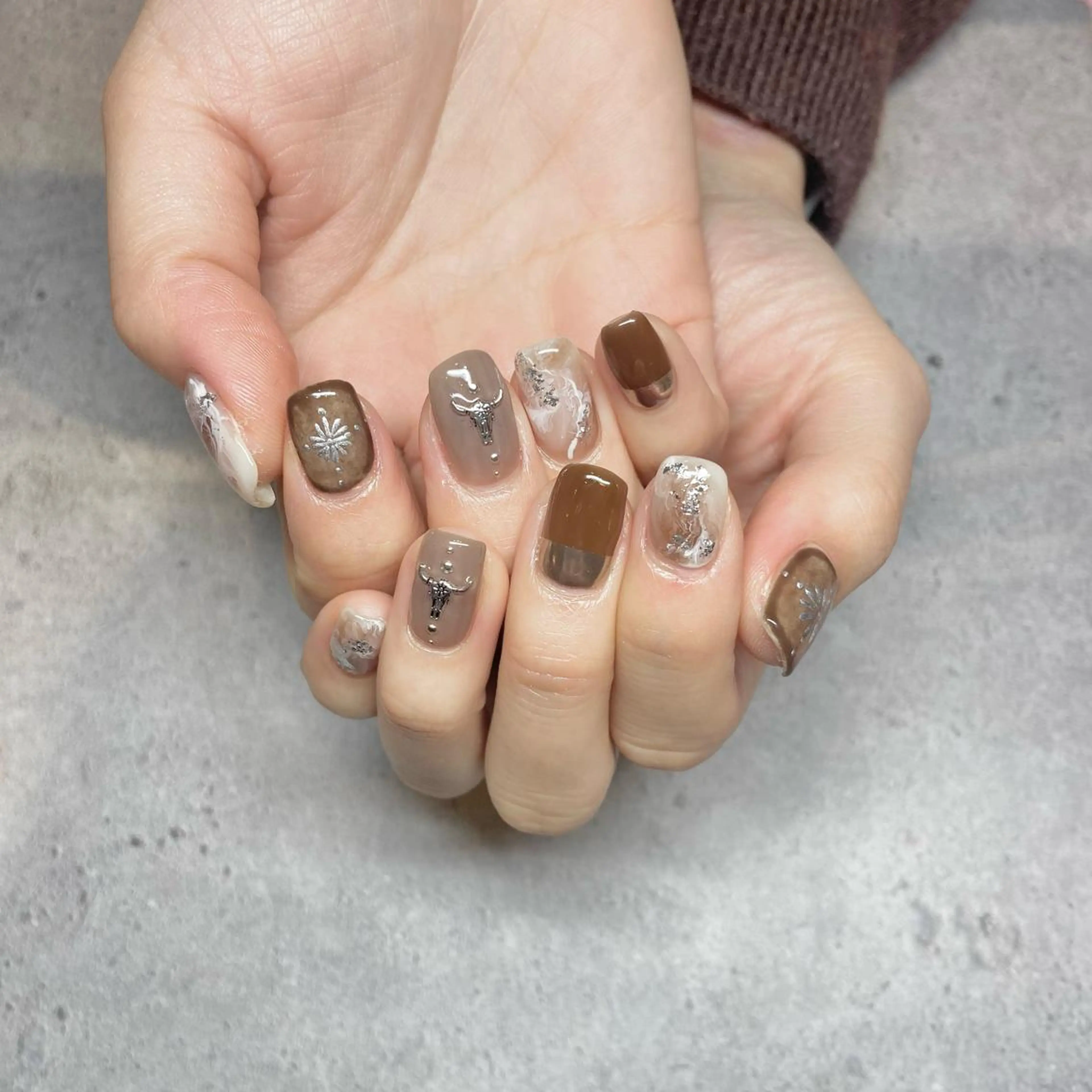 ネイル happiness プライベートサロンのネイルデザイン