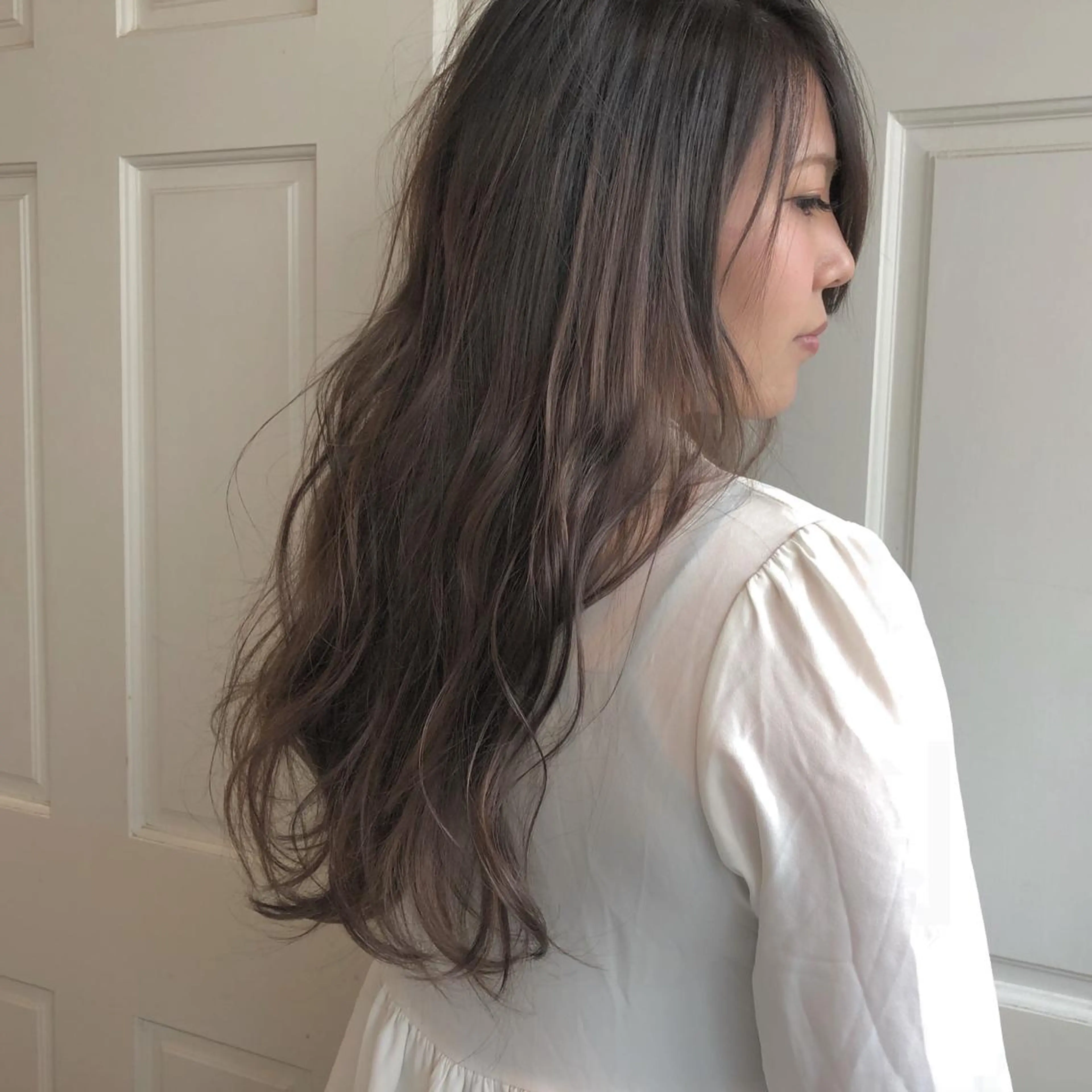 セミロング ヘアカラー 🌸ハイトーン 新田　廉 🌸のヘアスタイル