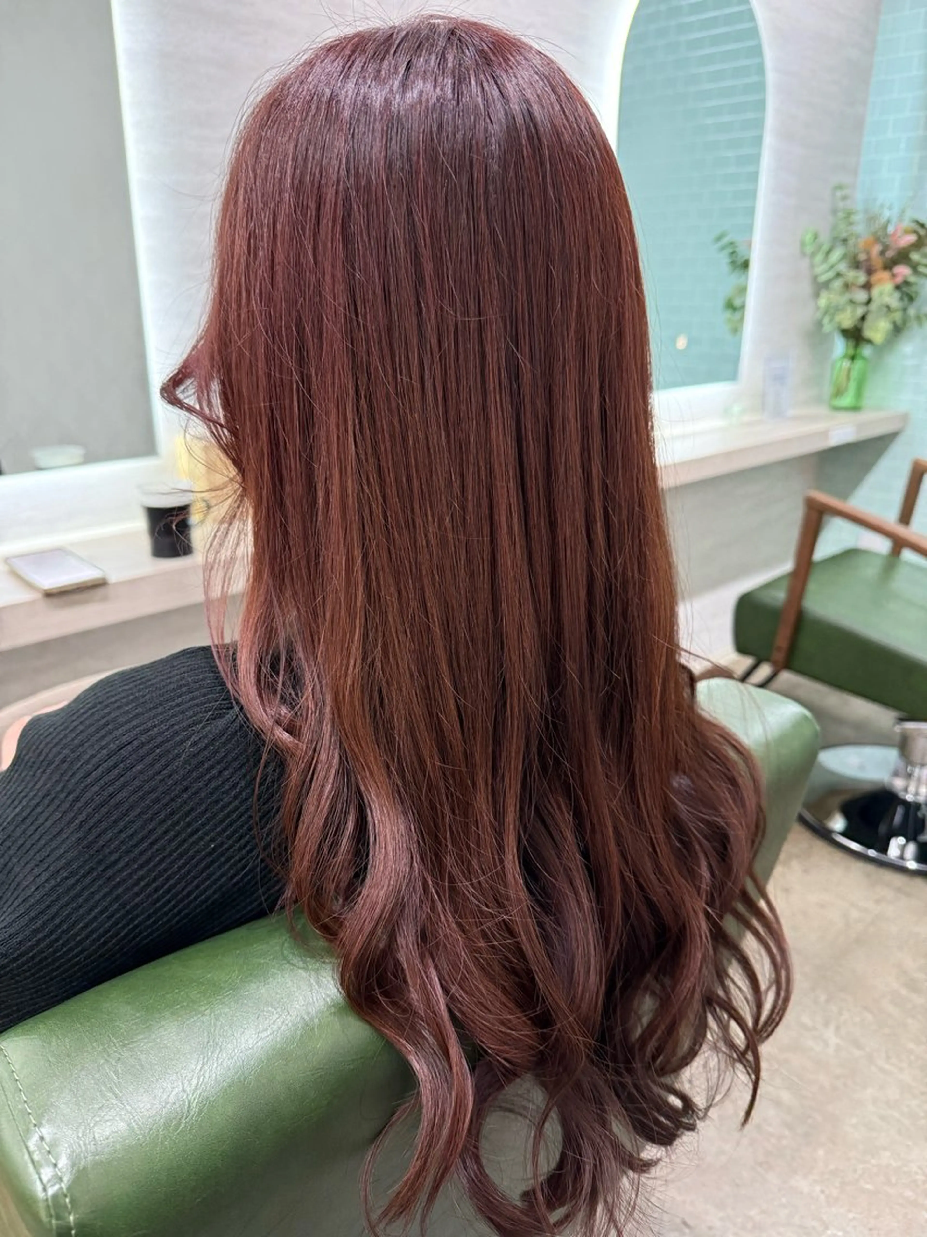 【暖色 寒色】艶ジェルカラー＋髪質改善ヘアエステトリートメントの写真