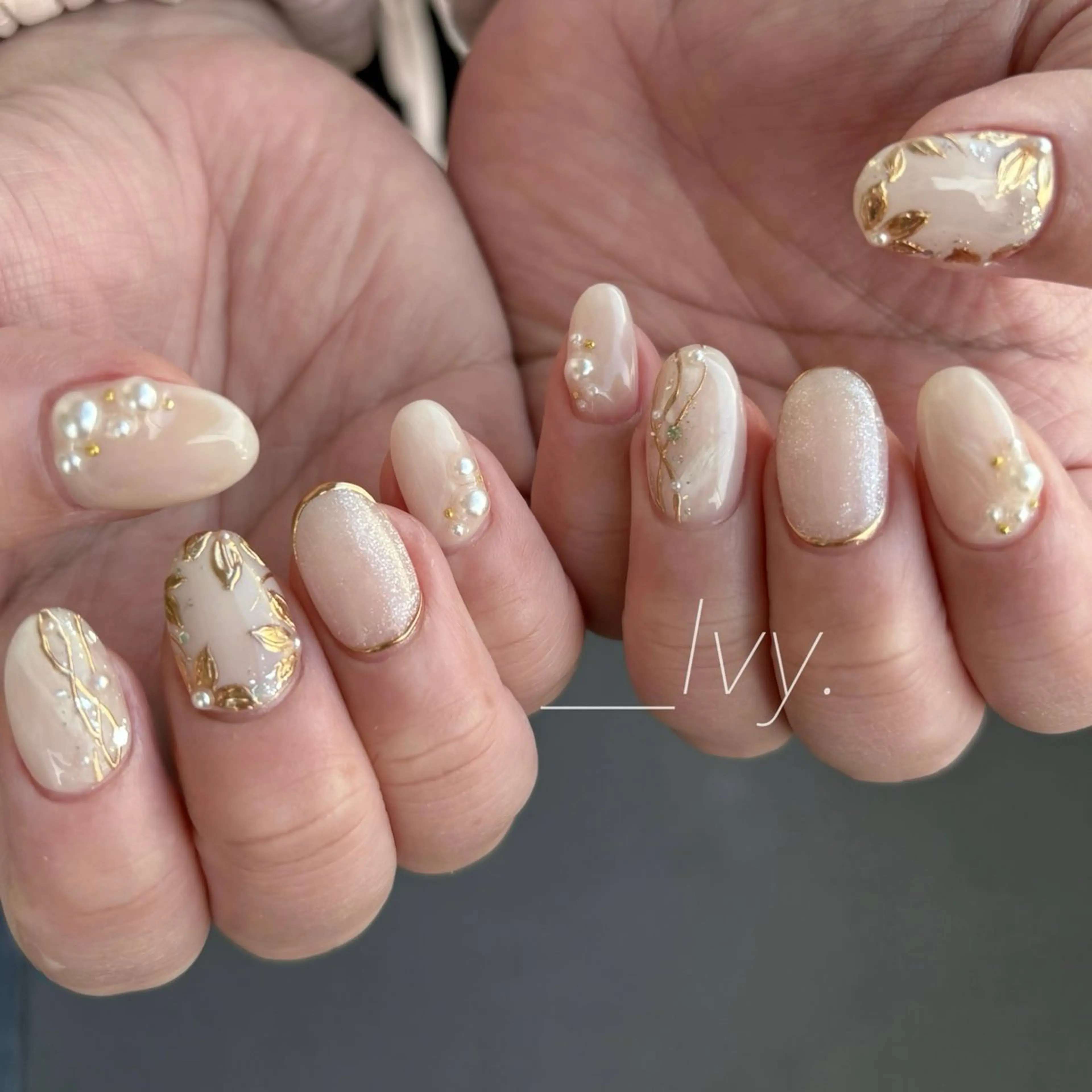ネイル ハンドネイル ハンドケア Ivy所属・nail salon Ivy【放出】のネイルデザイン