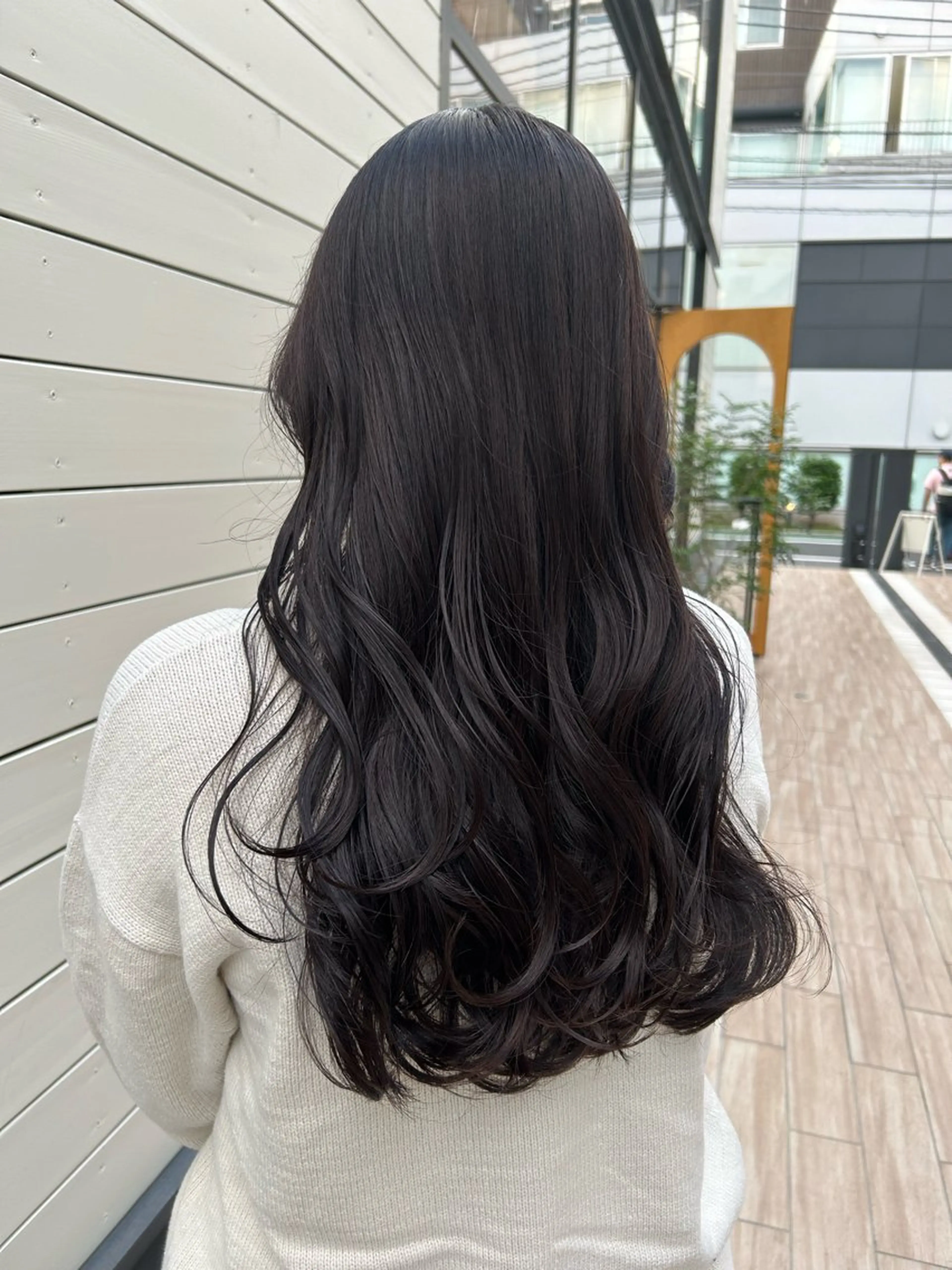ロング カラー ヘアアレンジ カット ヘアカラー トリートメント yuka .のヘアスタイル