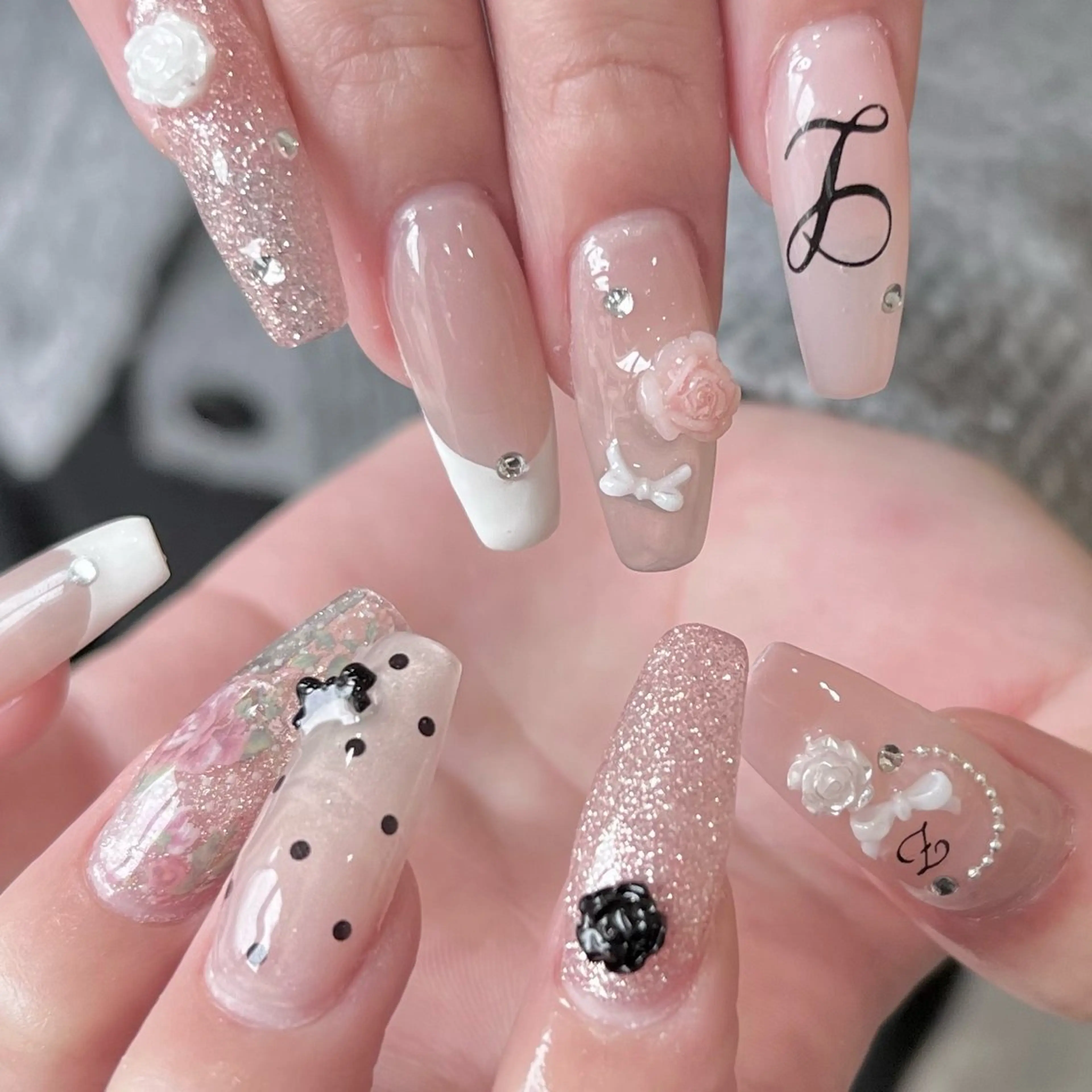 ネイル Eyelash&Nail cuore所属・tanaka 🩰cuore布施のネイルデザイン