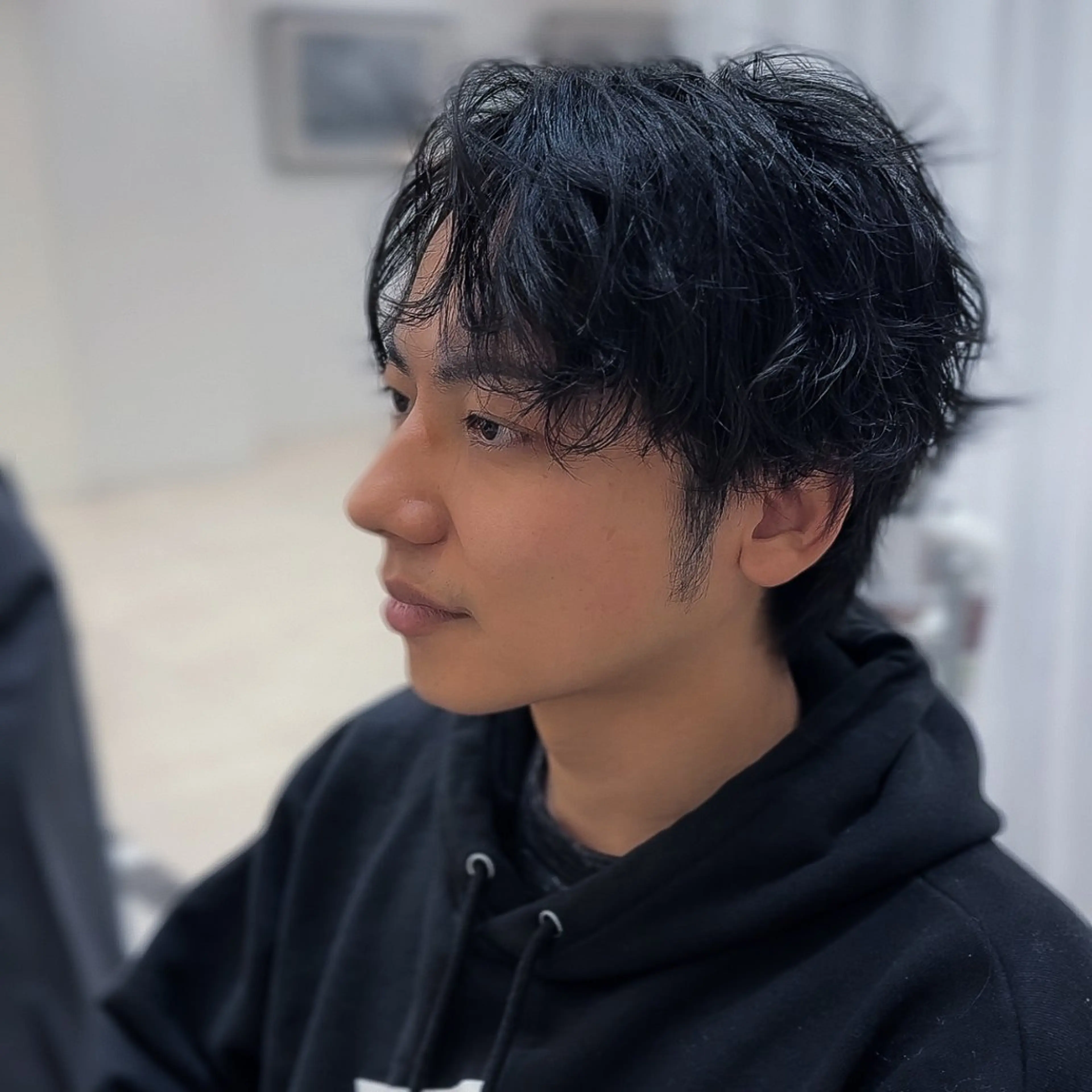 ショート パーマ メンズ カット SALOWIN名古屋Suite店所属・名古屋のメンズ特化 美容師/わたるのヘアスタイル