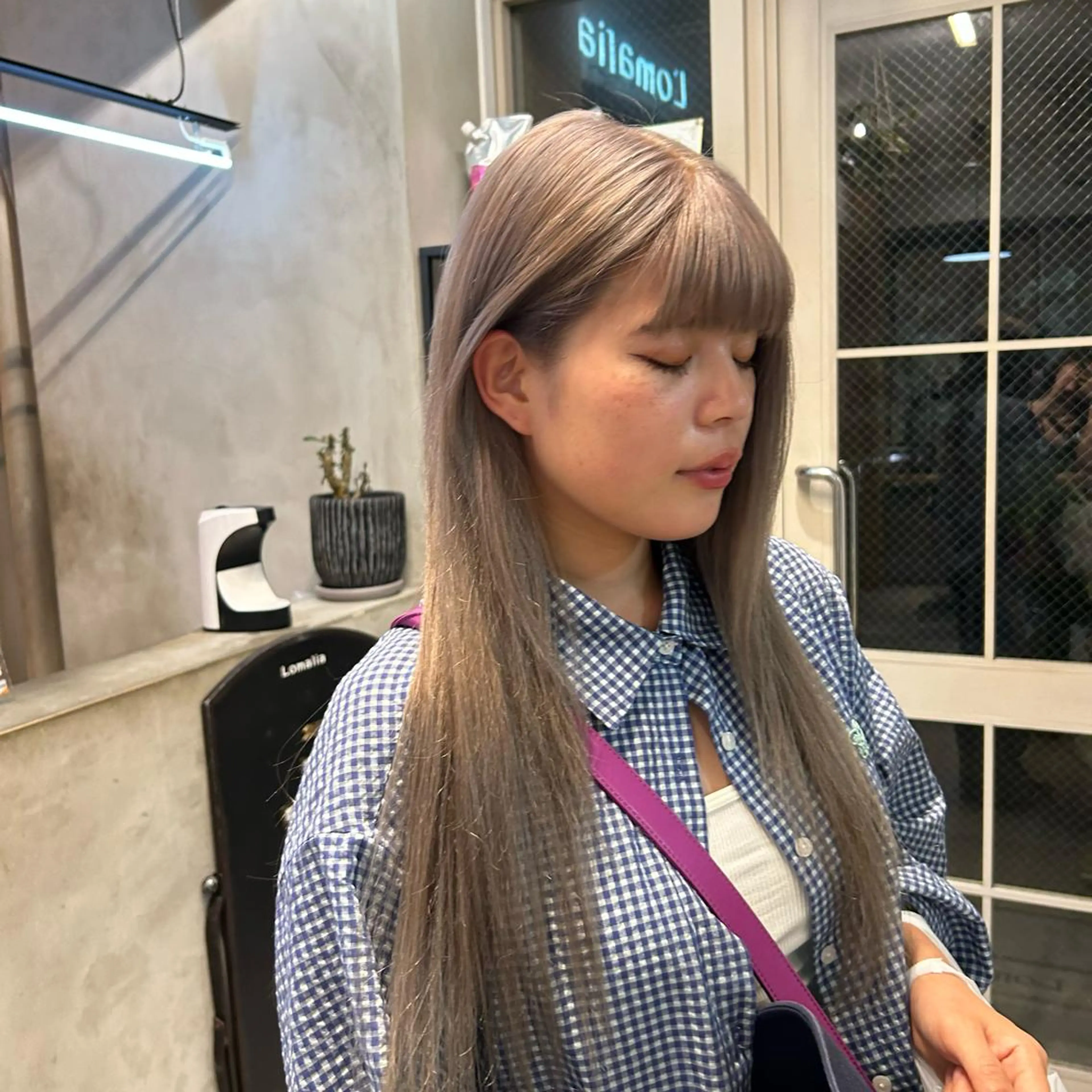 ロング カラー ヘアカラー じゅわっと暖色カラー 🍊Moemiのヘアスタイル