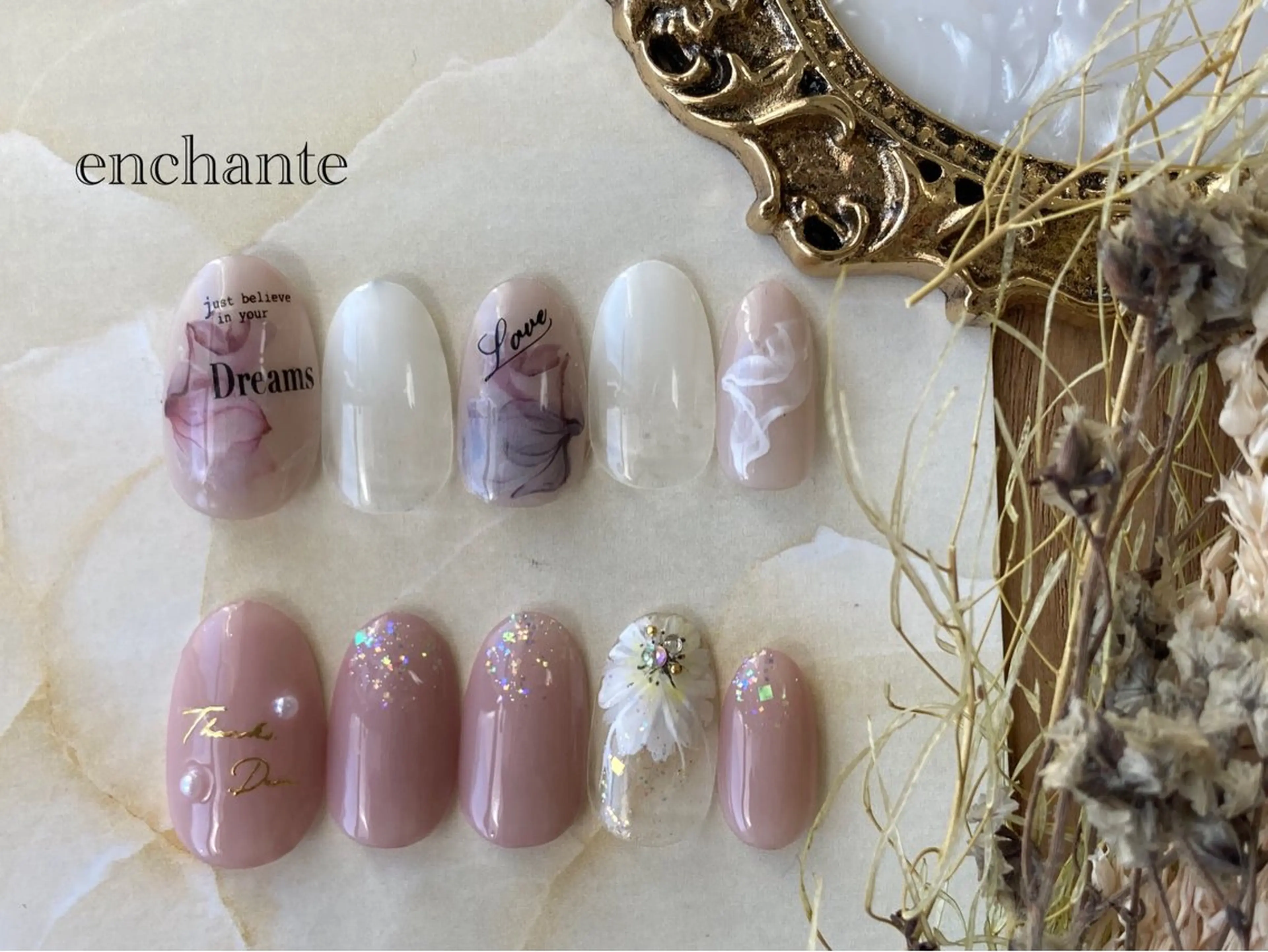 ネイル ハンドネイル 市川駅 ✿中津のネイルデザイン