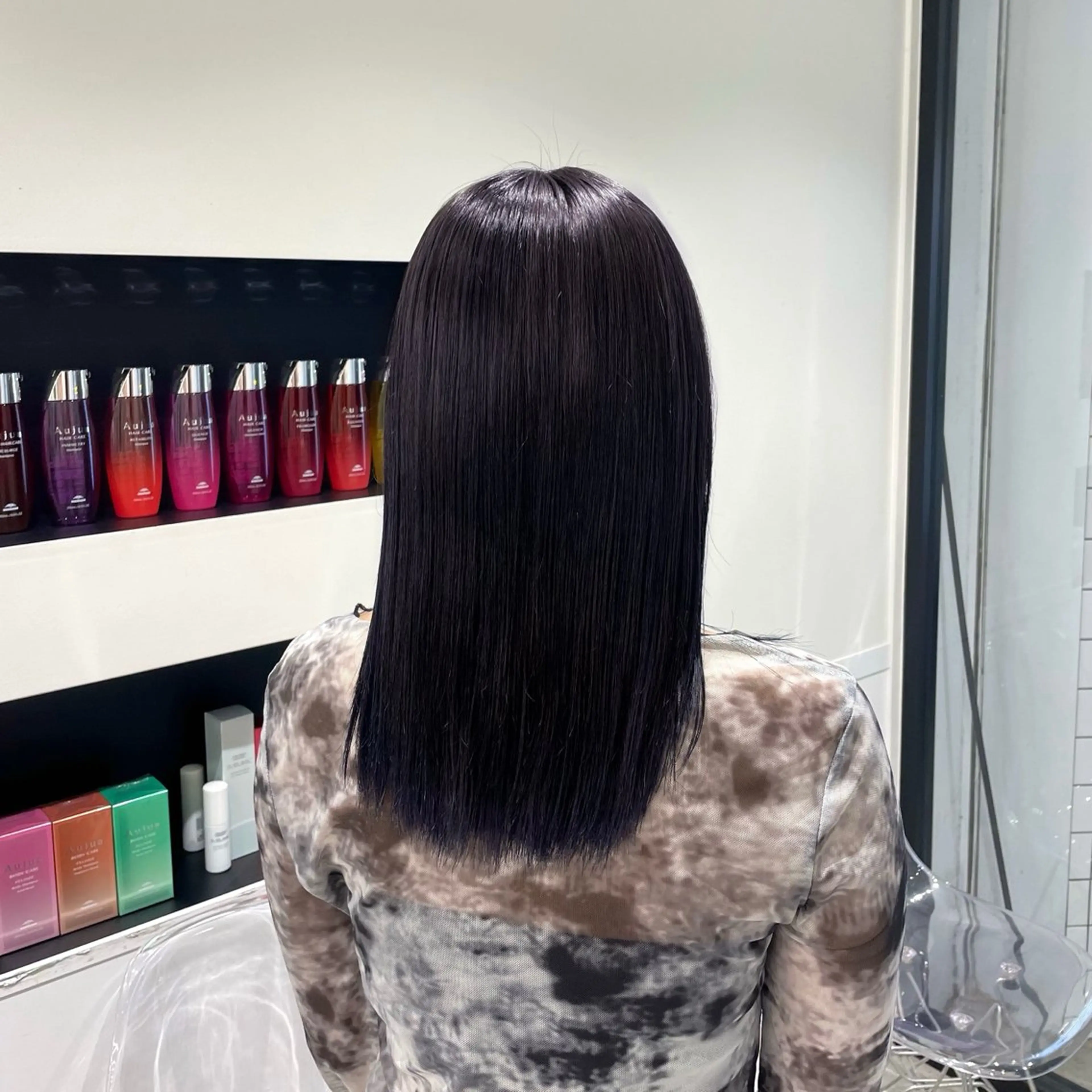 ロング カラー ヘアカラー ななみ.⋆𝜗𝜚 艶カラー/まつパのヘアスタイル