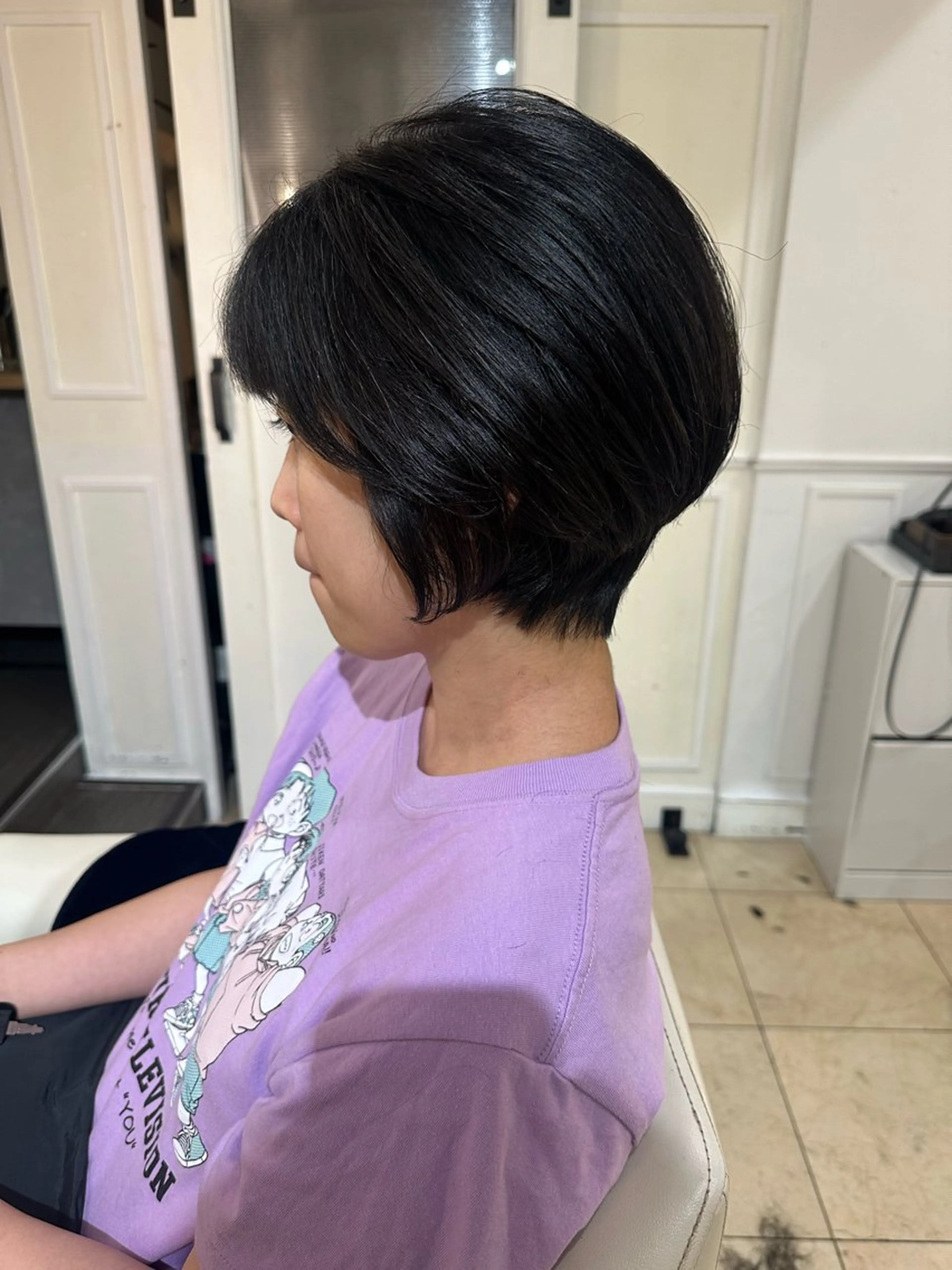 女性ショートカット✂️トリートメント付き！の写真