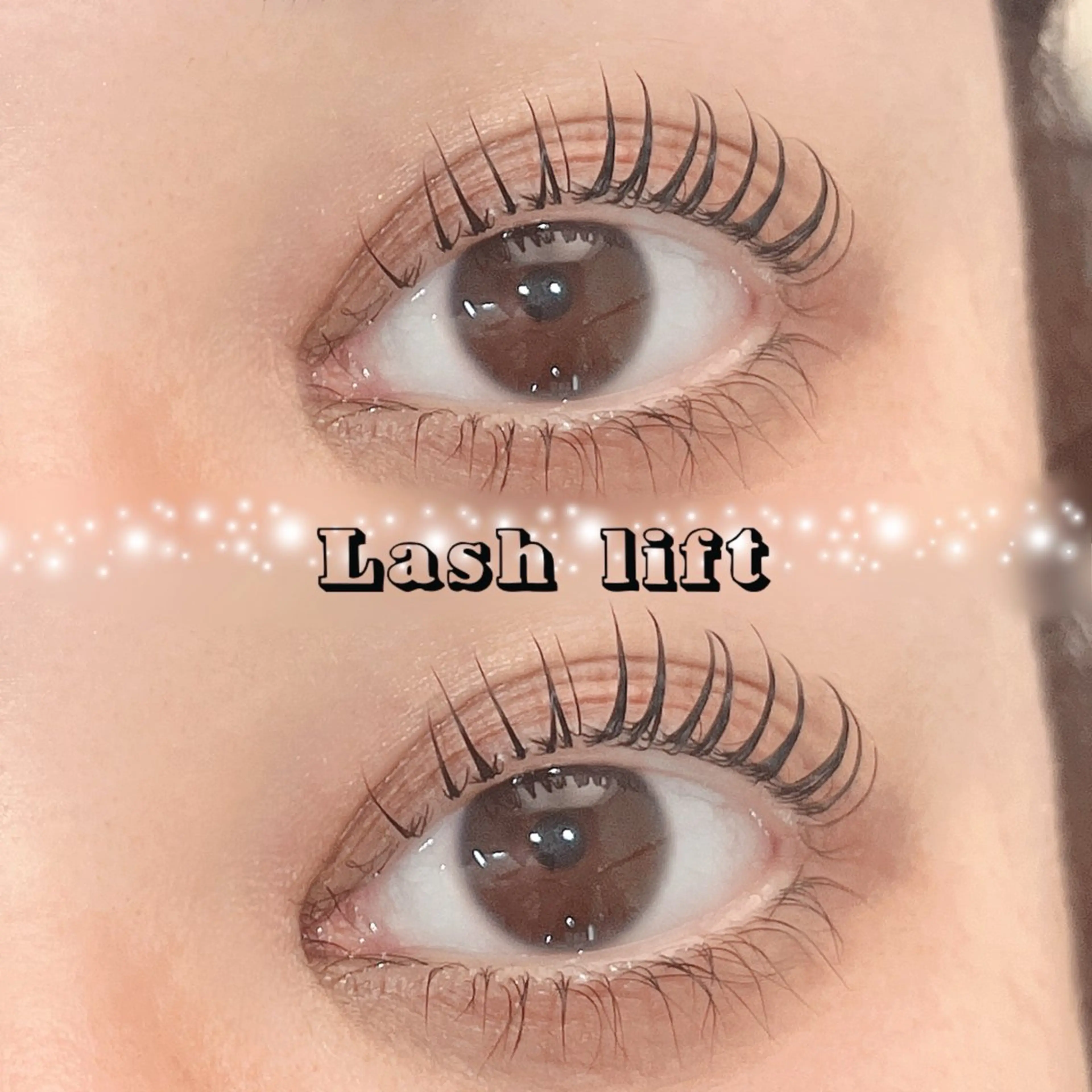 マツエク・マツパ フラットラッシュ 韓国風マツエク パリジェンヌラッシュリフト 下まつげエクステ 一重×まつ毛パーマ マツパ Rairia momoka🎀✨のマツエク・マツパデザイン