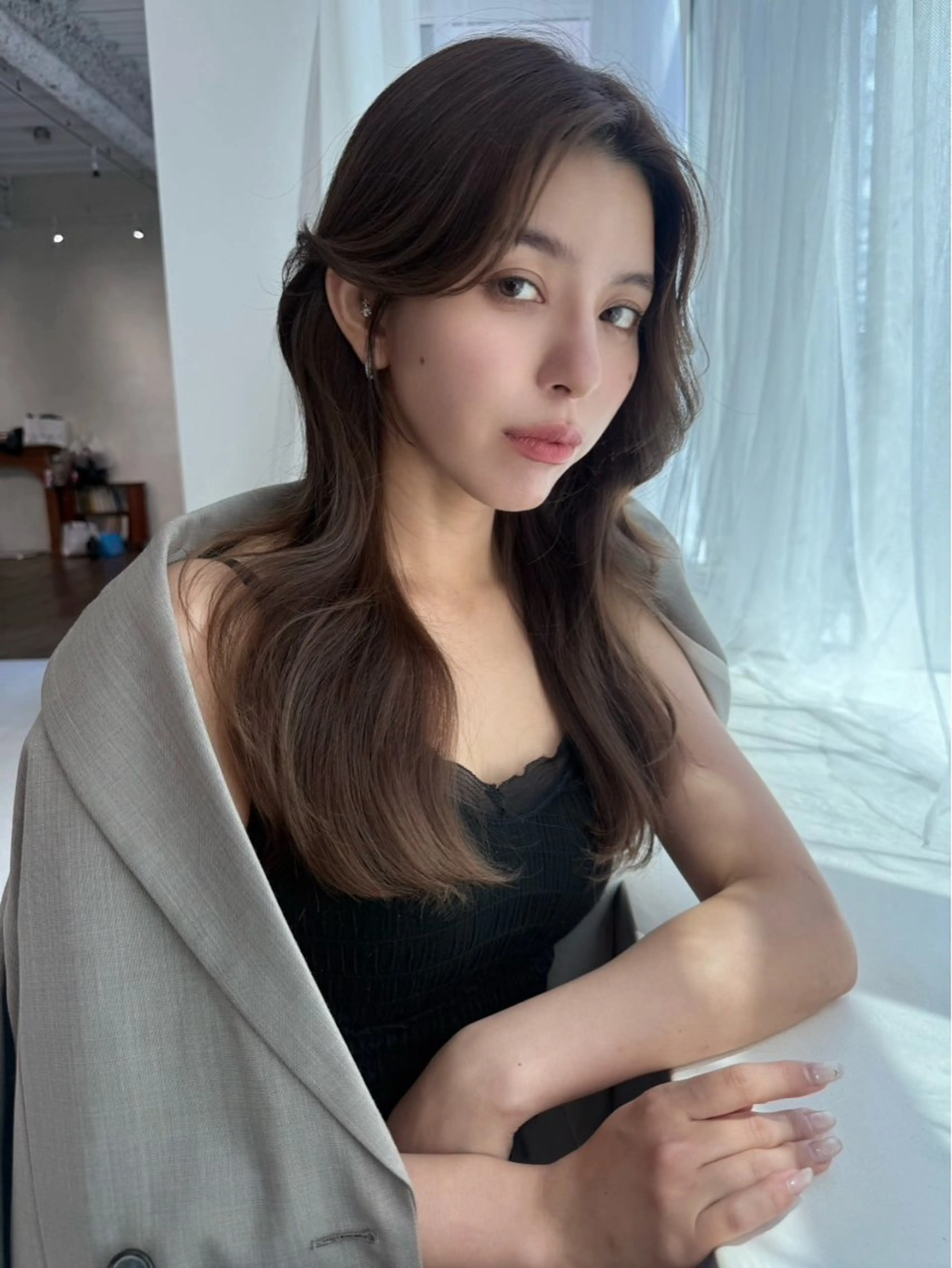 ロング カラー ヘアカラー 梅田カラーモデル/ ヘアセット/みさきのヘアスタイル