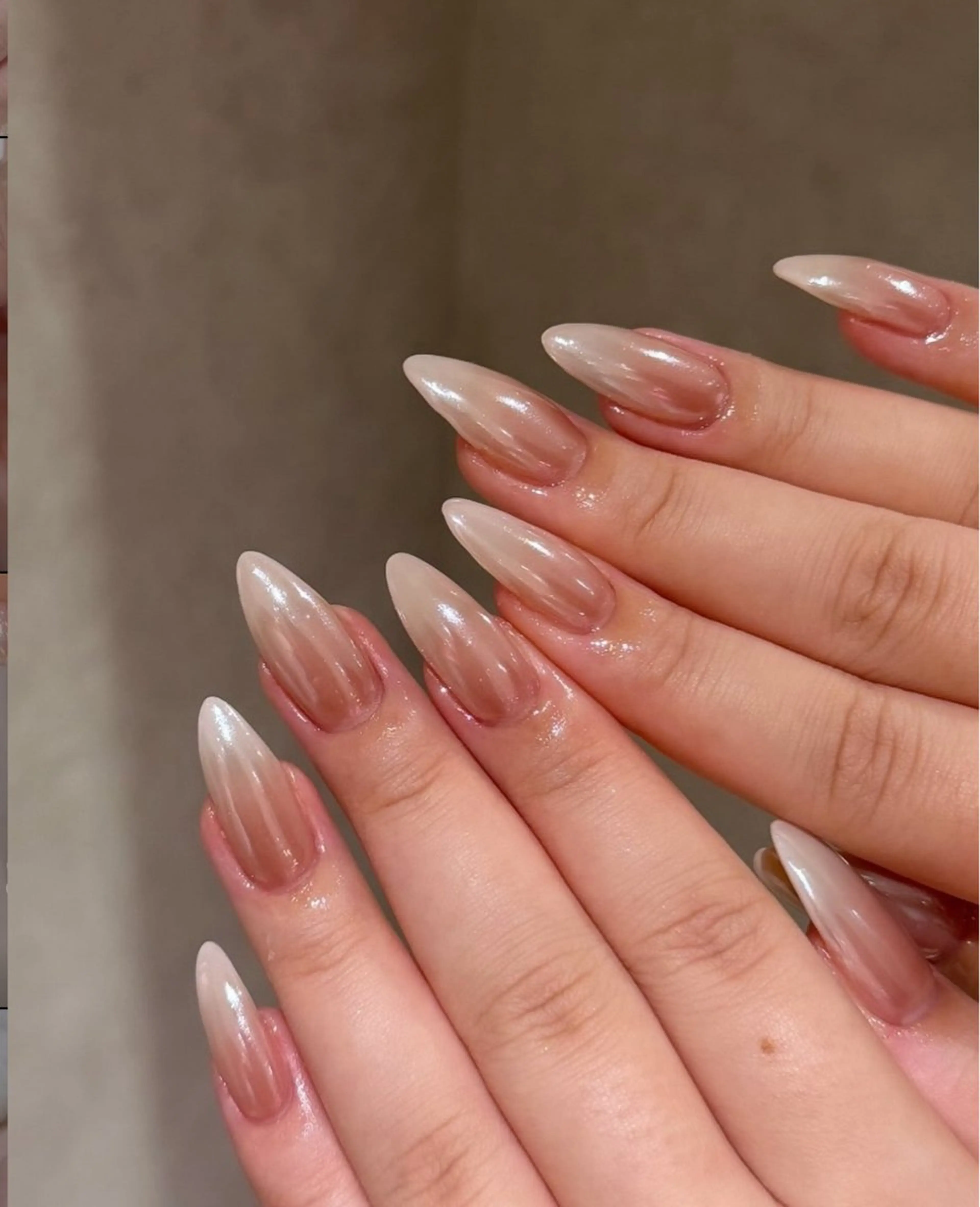 【チップスカルプ長さだし10本】グラデーション¥9000の写真