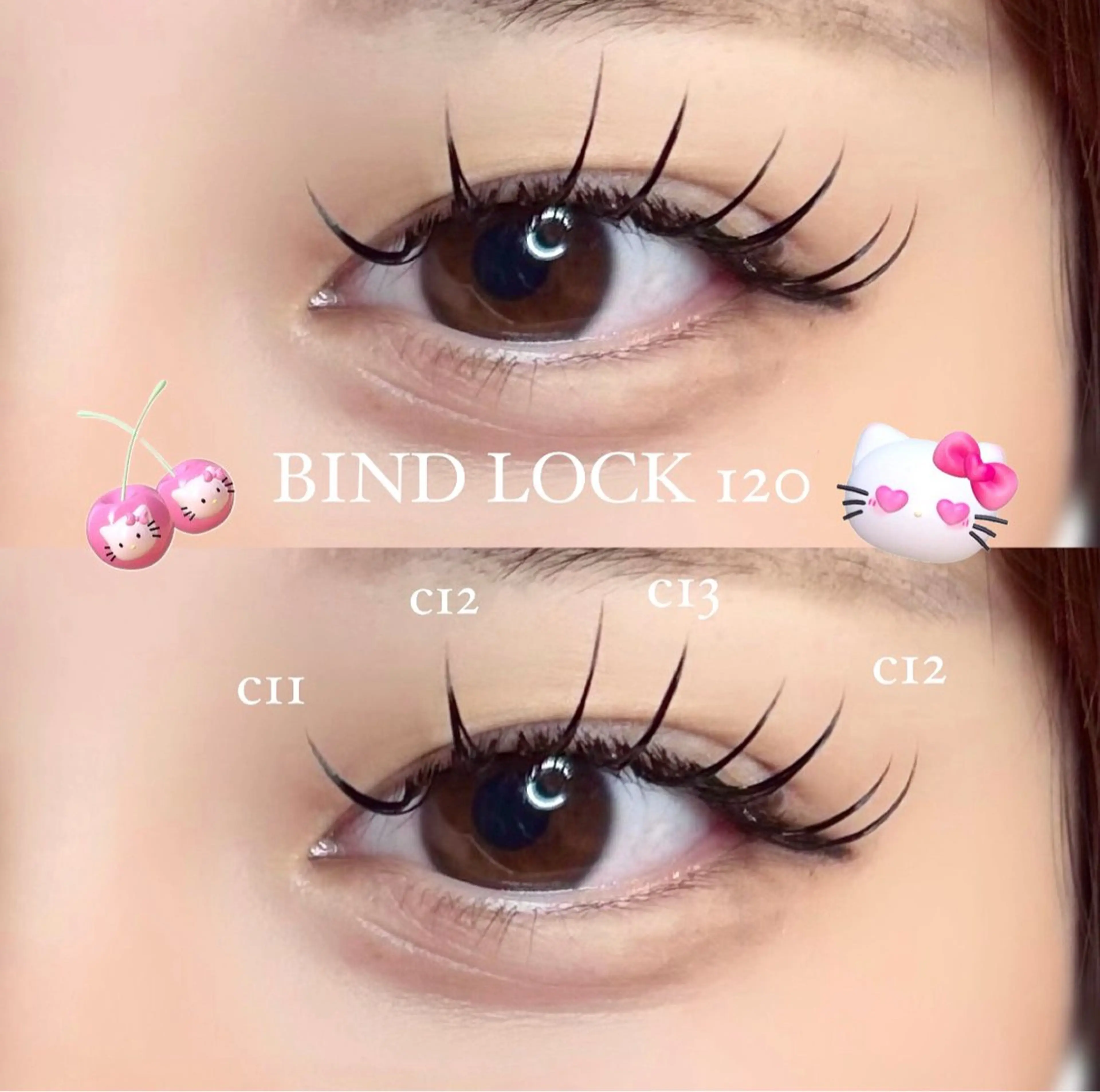 マツエク・マツパ バインドロック ハシモト ナオのマツエク・マツパデザイン