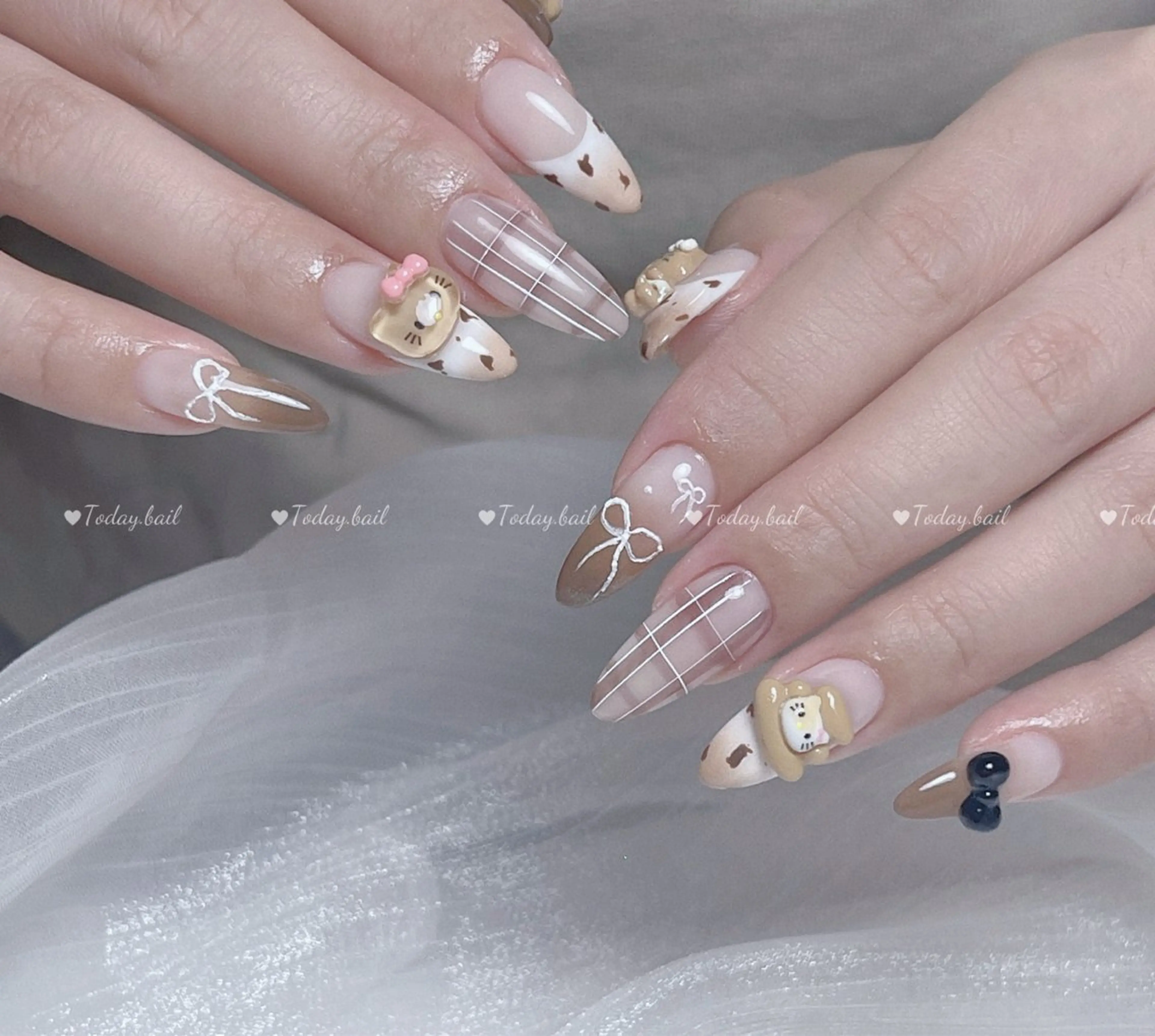 ネイル ハンドネイル 🎀Today nail💅のネイルデザイン