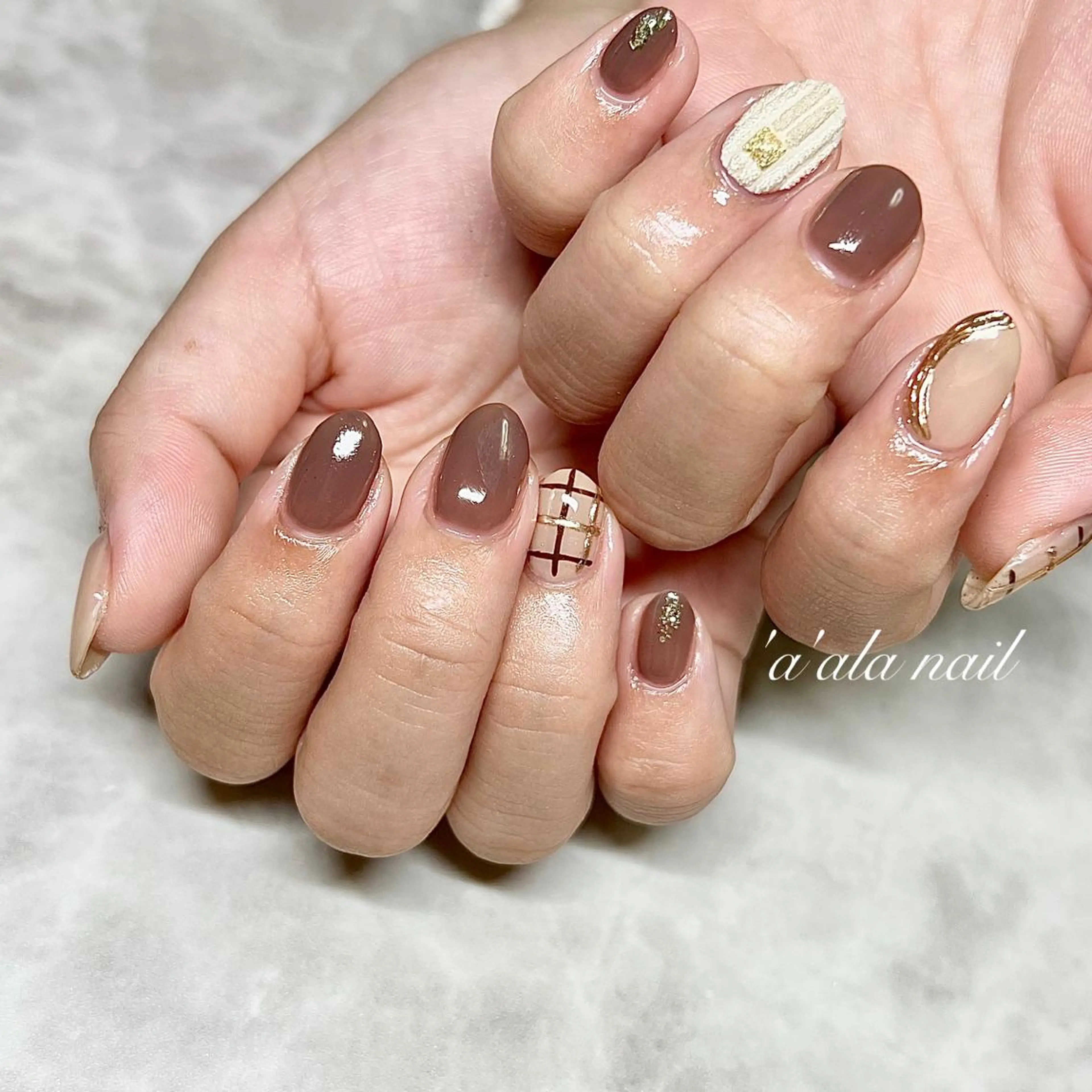 ネイル 'a'ala nailのネイルデザイン