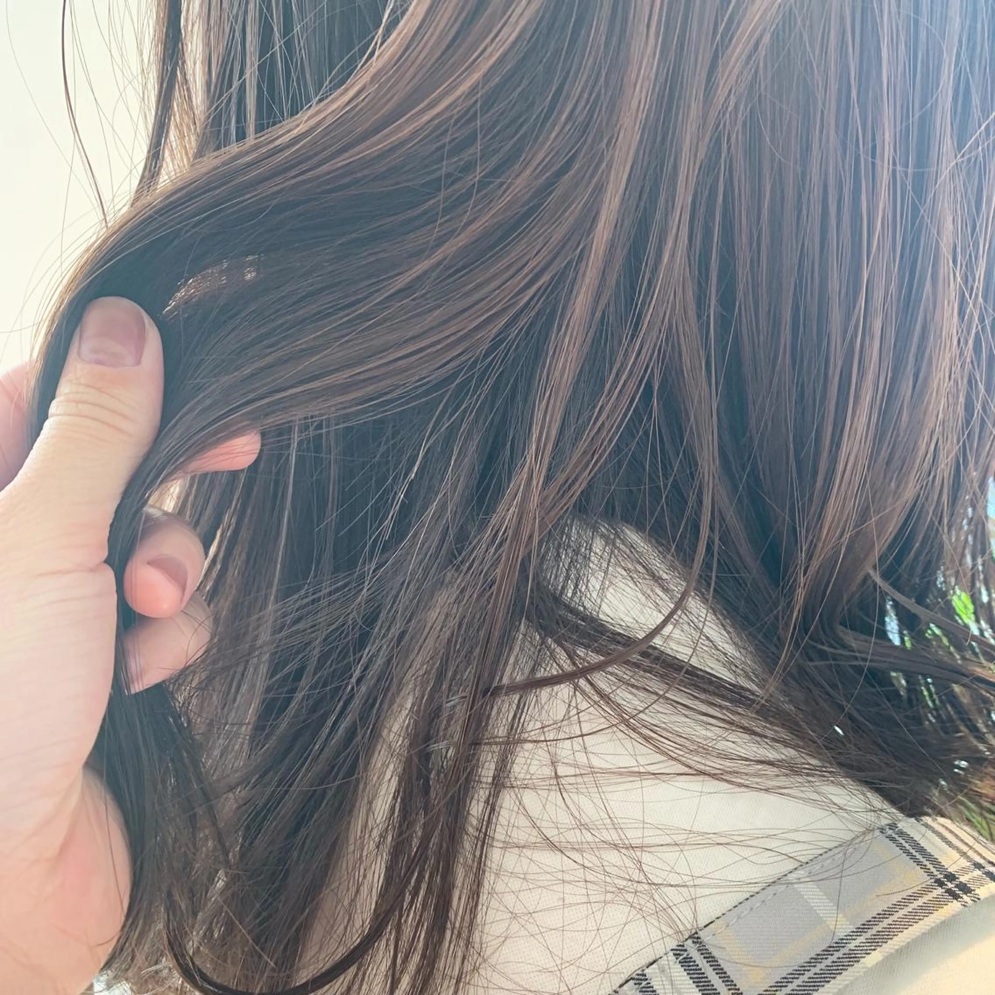 ミディアム カラー ボブ/暖色/デザイン KOYUKI⛄️のヘアスタイル