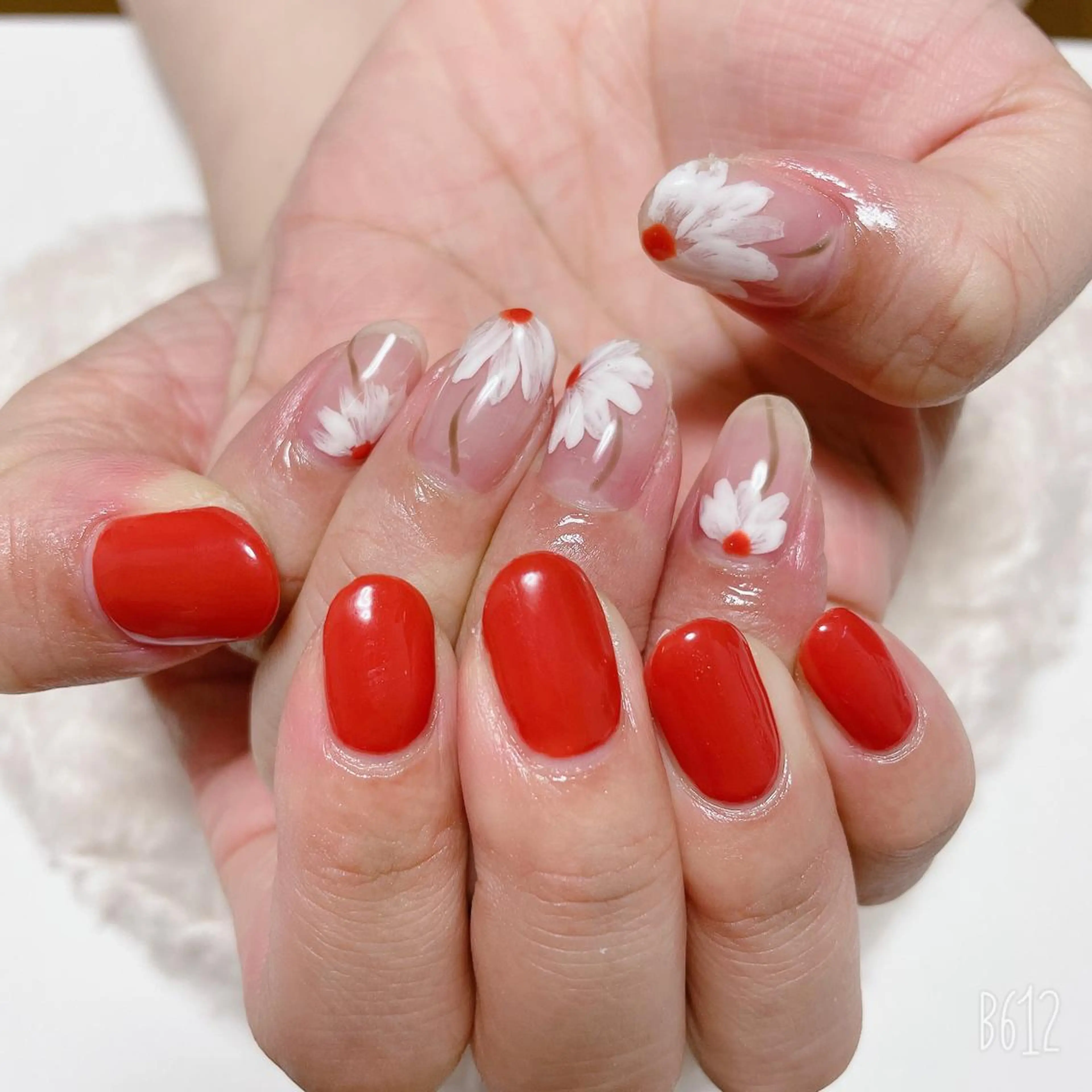 ネイル The Best Beauty受付担当のヘアスタイル