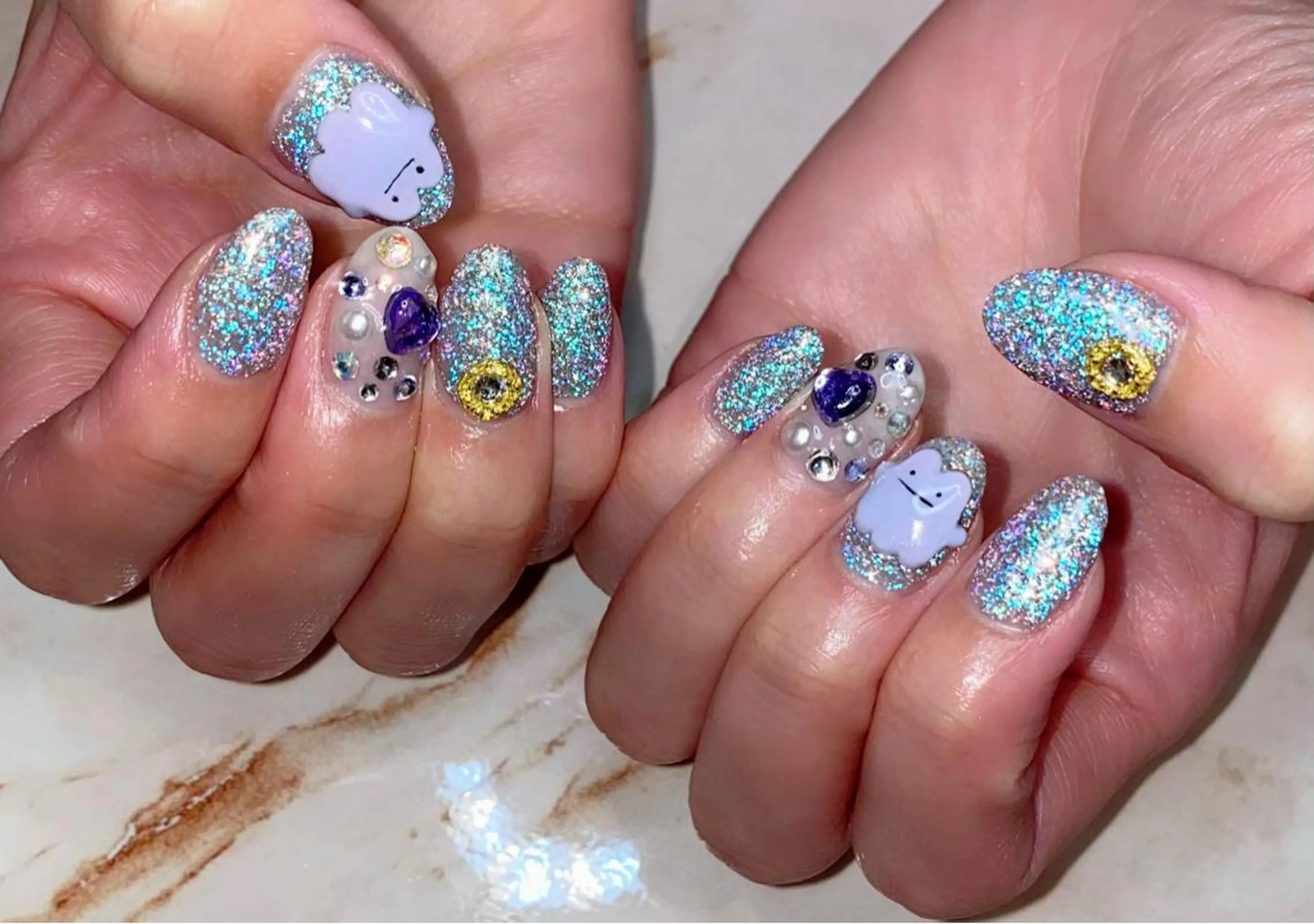 ネイル フラッシュネイル ハンドネイル Lino+ ネイル&よもぎ蒸しのネイルデザイン