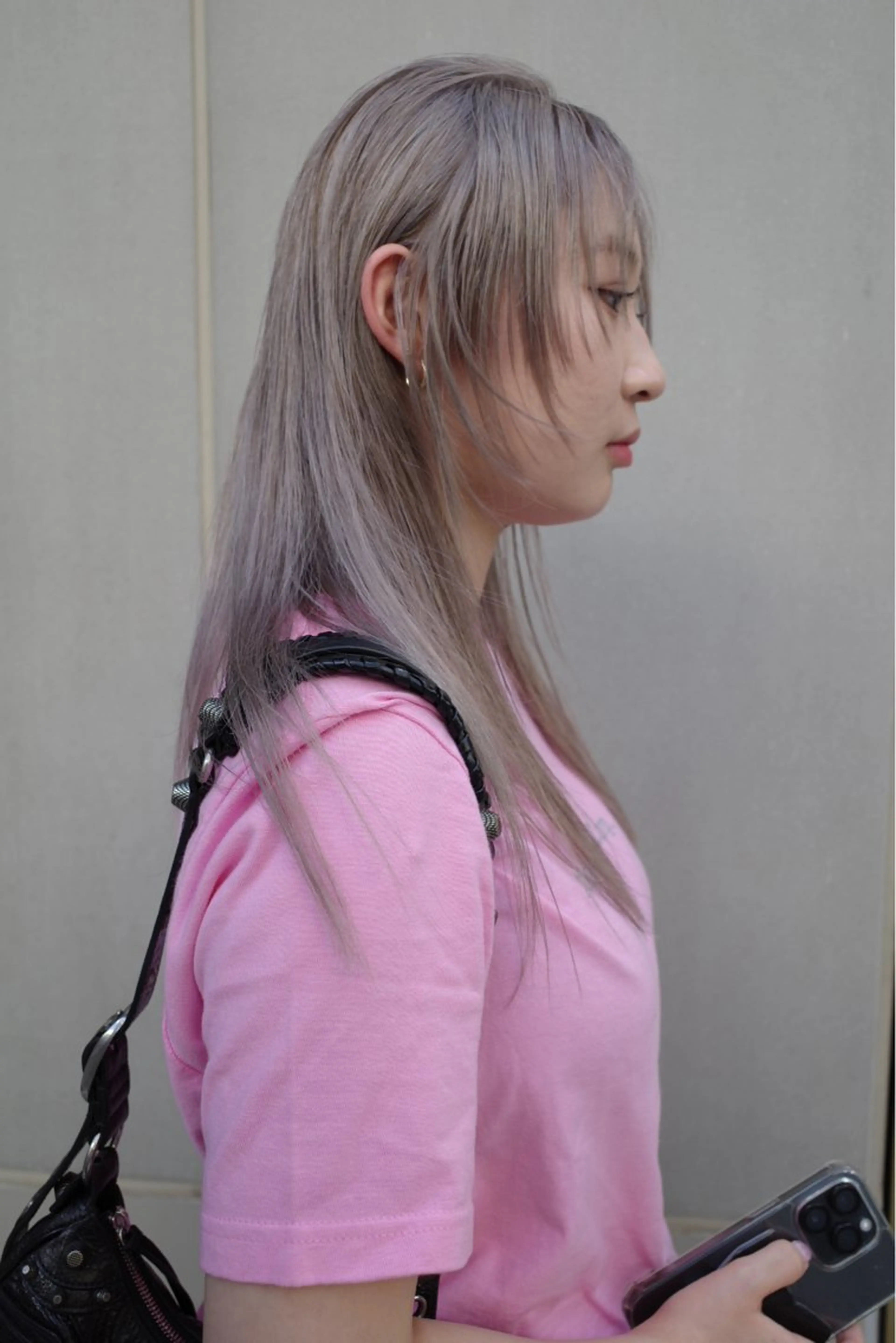 ミディアム カラー カット ヘアカラー トリートメント SALOWIN所属・ブリーチ✨ ボブ✨レイヤーのヘアスタイル