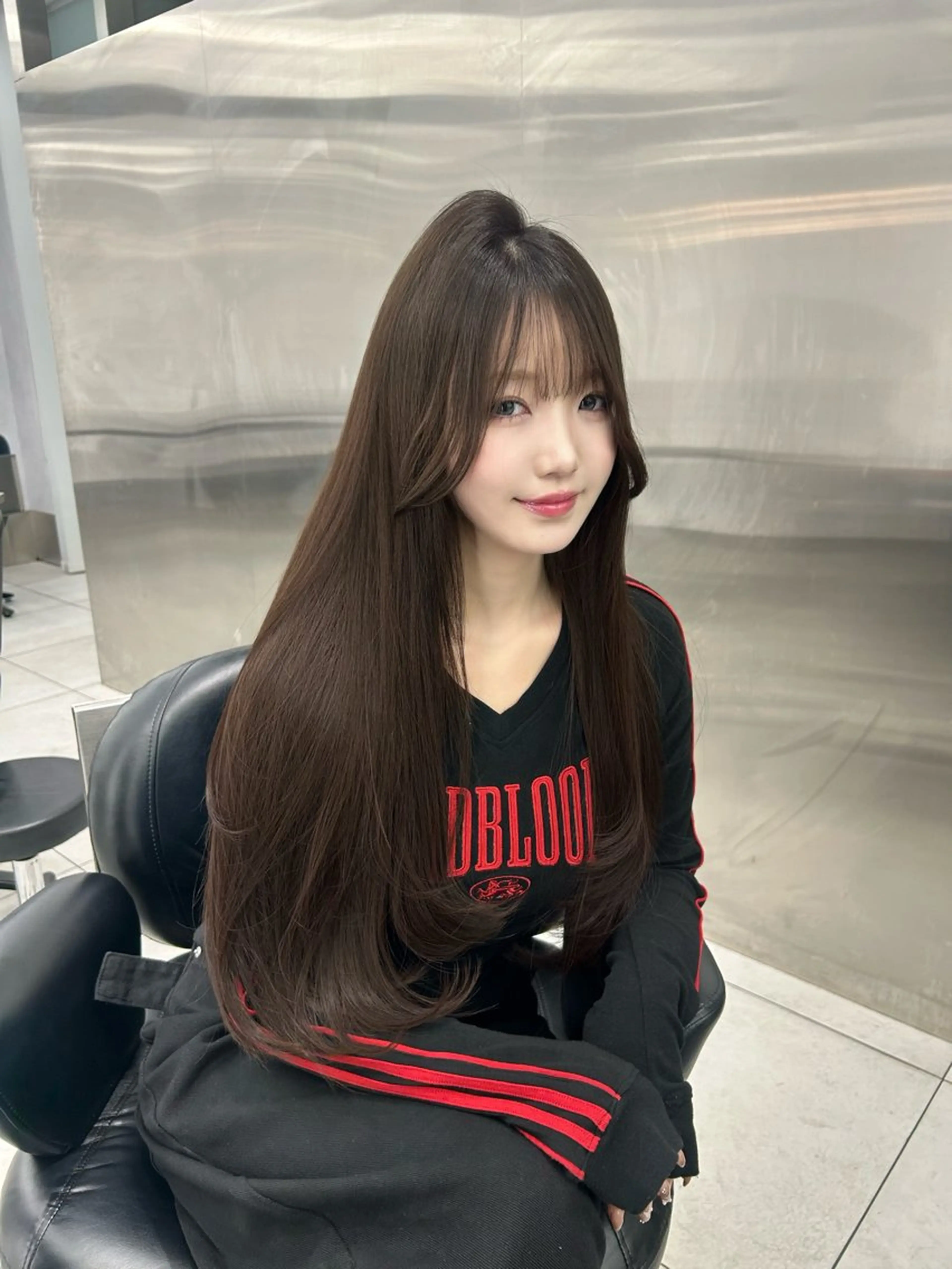 ロング カット ヘアカラー トリートメント 銀座/韓国ヘア🤍 レイヤーAYUMIのヘアスタイル