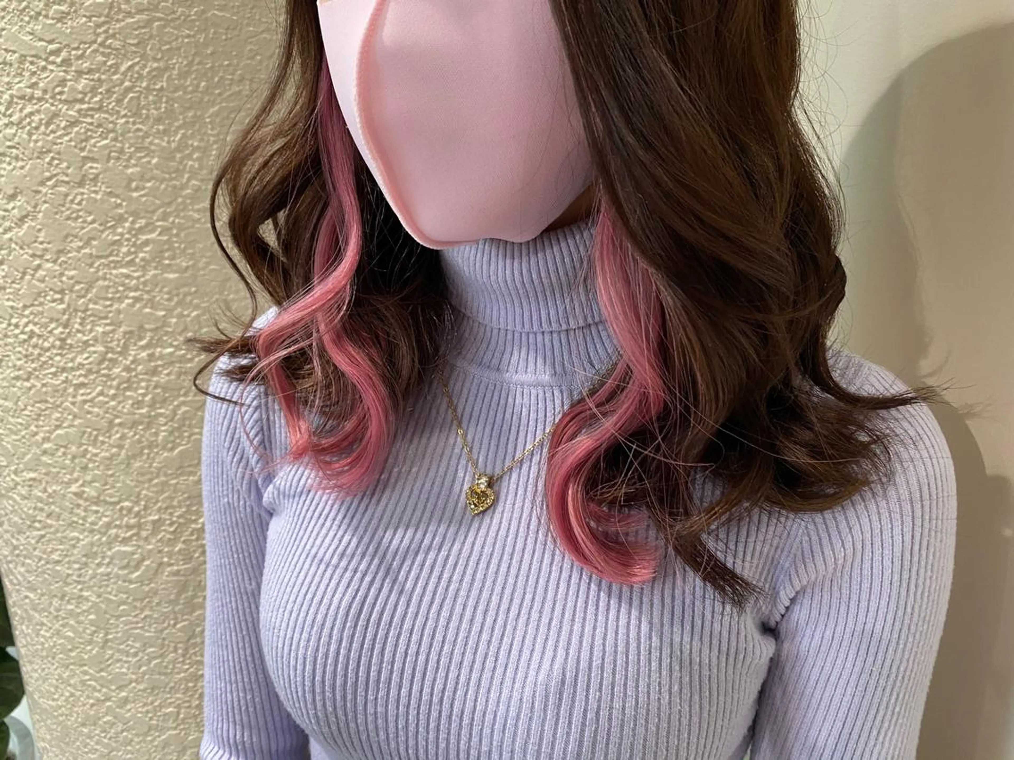 ミディアム エクステ ハイトーン✨艶髪💘 💘 AYANO💘のヘアスタイル