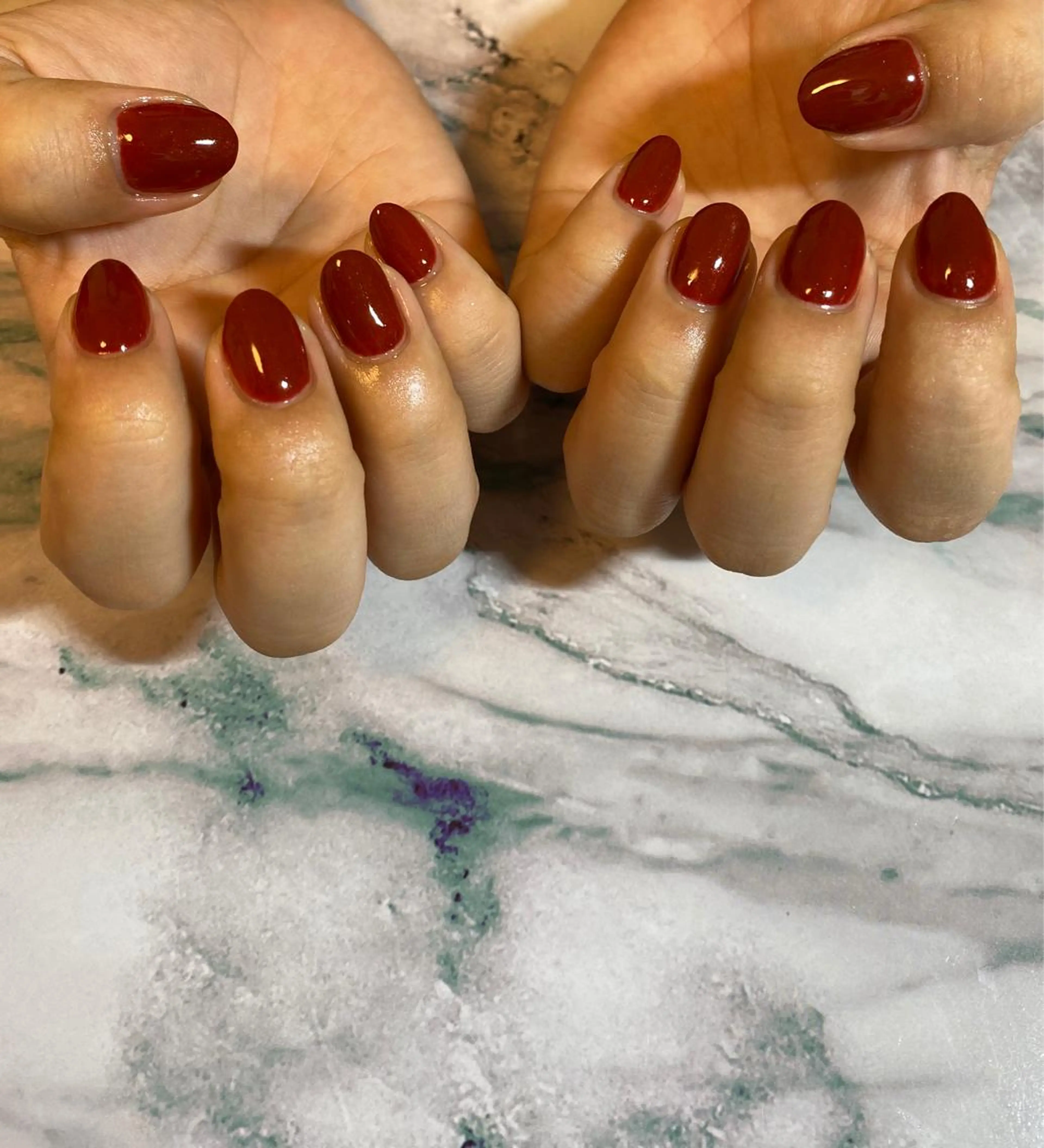 ネイル ワンカラーネイル salon. mooのマツエク・マツパデザイン