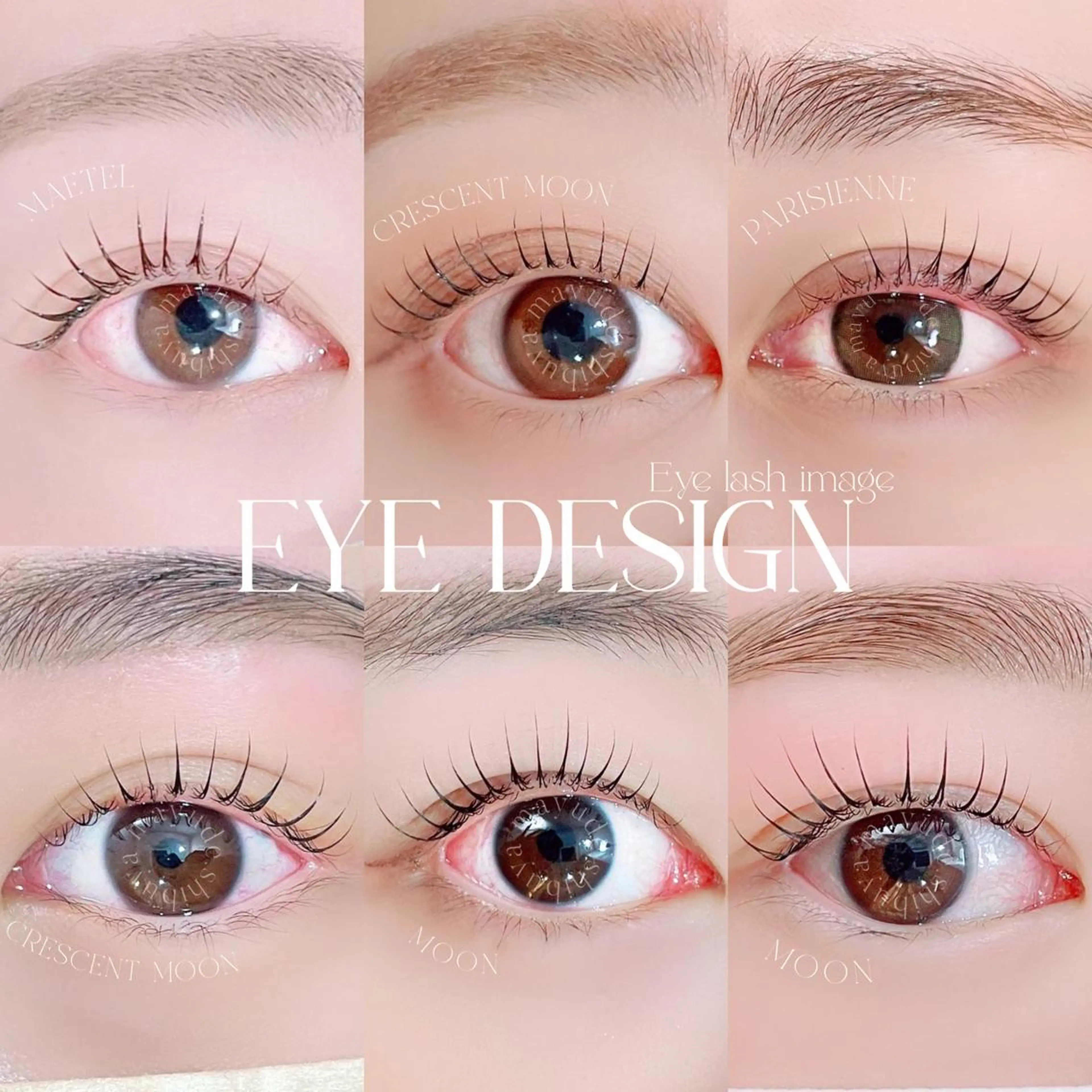 マツエク・マツパ マツパ 𝗠𝗔𝗬𝗨 🌙のマツエク・マツパデザイン