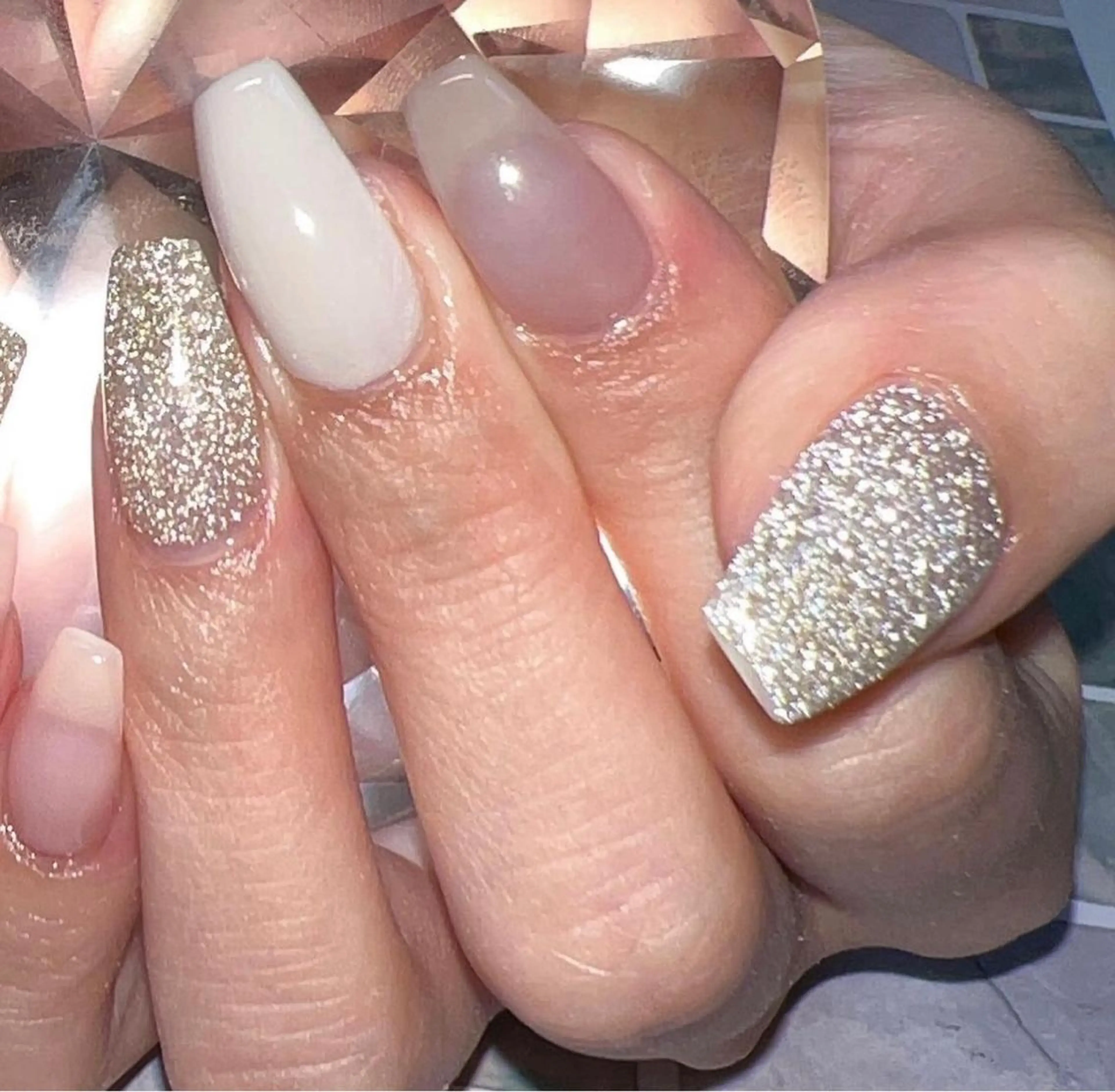 ネイル フラッシュネイル ジェルネイル パラジェル coco nailのネイルデザイン