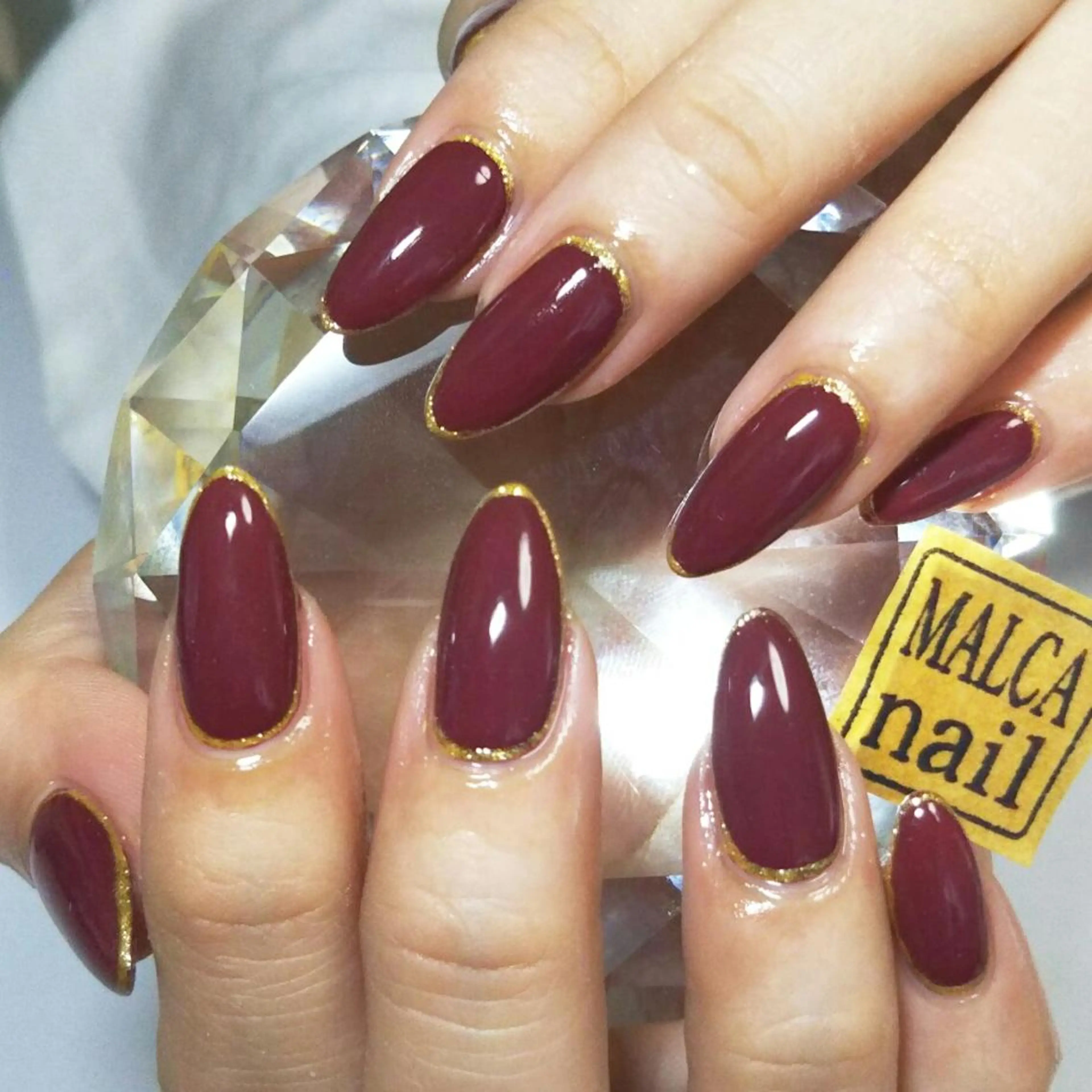 セミロング ヘアアレンジ パーマ ネイル キッズ マツエク・マツパ MALCAnail(マルカネイル)所属・荒木 莉奈のネイルデザイン