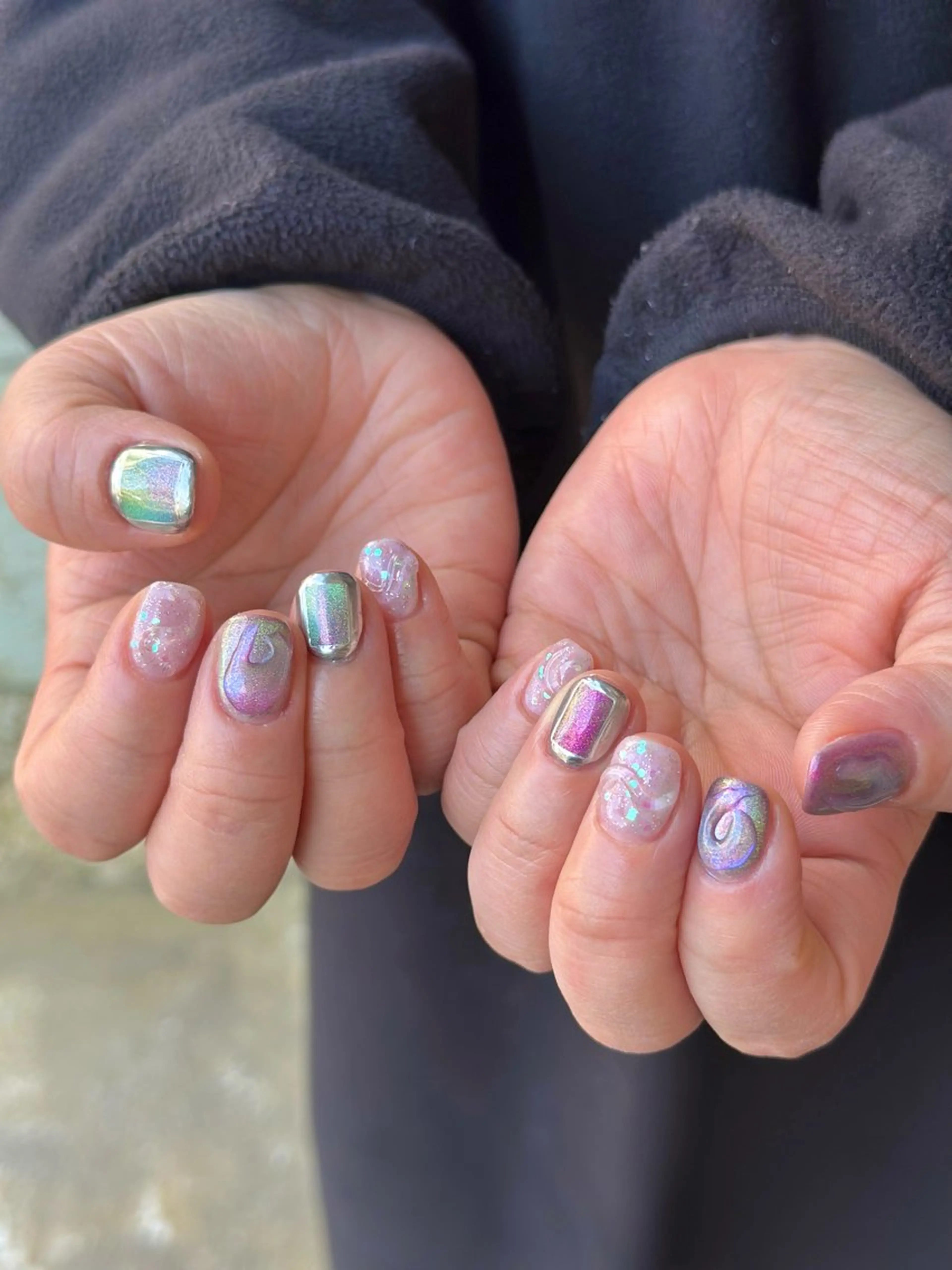 ネイル シモダ カスミ 🦀 @ksm_smdのネイルデザイン