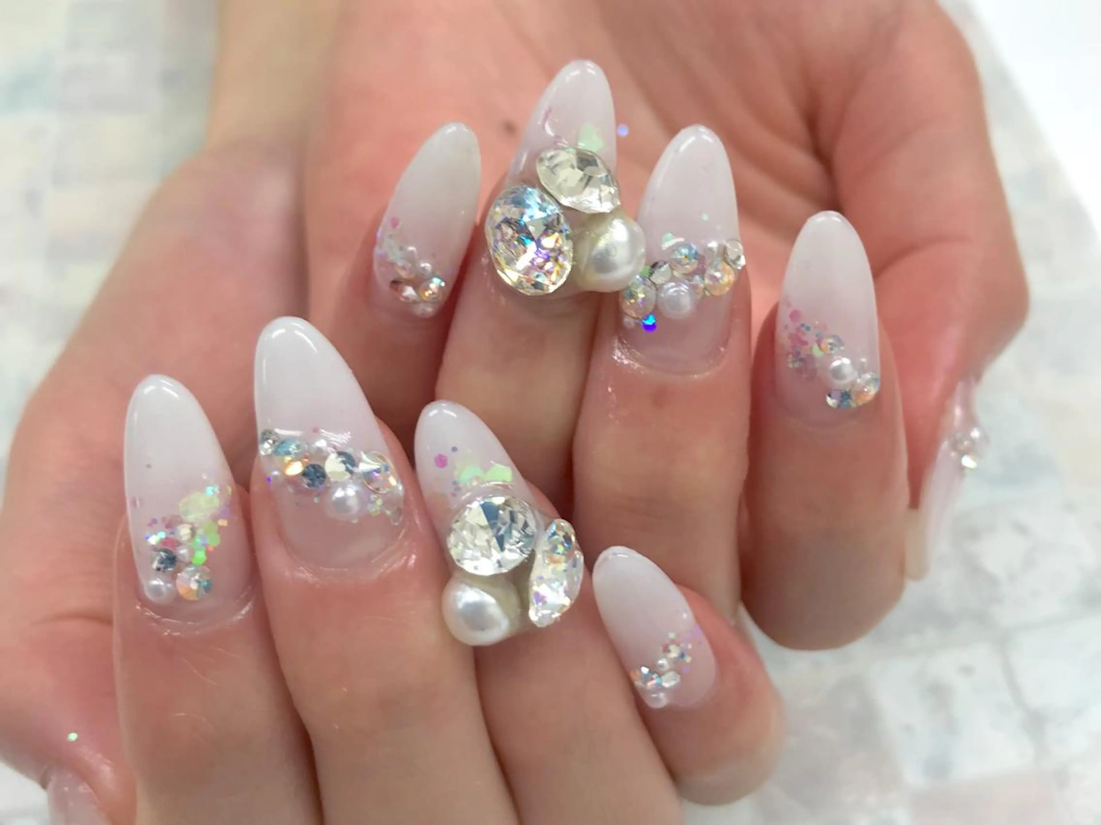 ネイル スカルプネイル ハンドネイル 五十嵐 美智のネイルデザイン