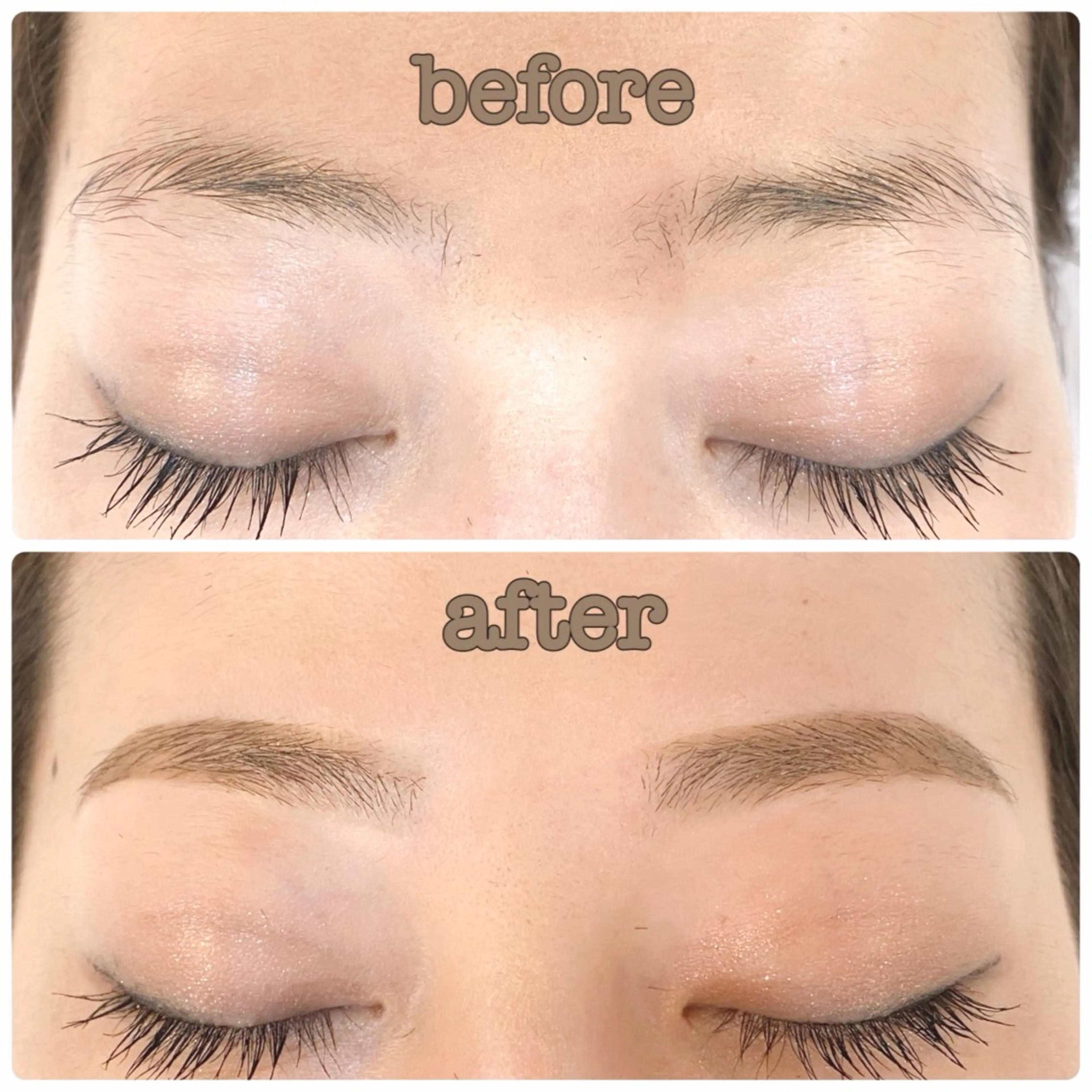 アイブロウ 眉毛ワックス脱毛 BGP いなばのエステ・リラクイメージ