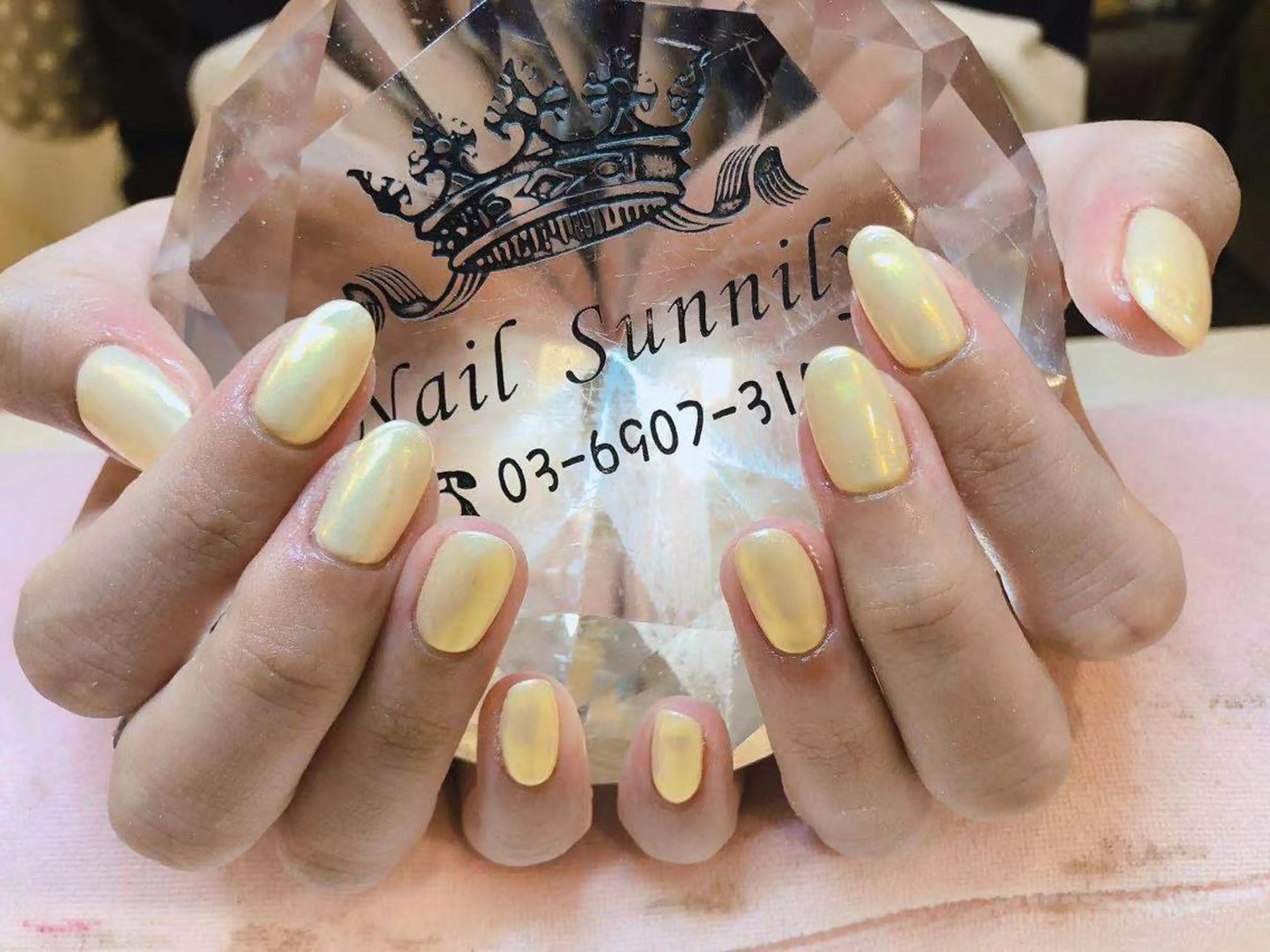 ネイル ミラーネイル 長さだし専門店 M2　rikaのネイルデザイン