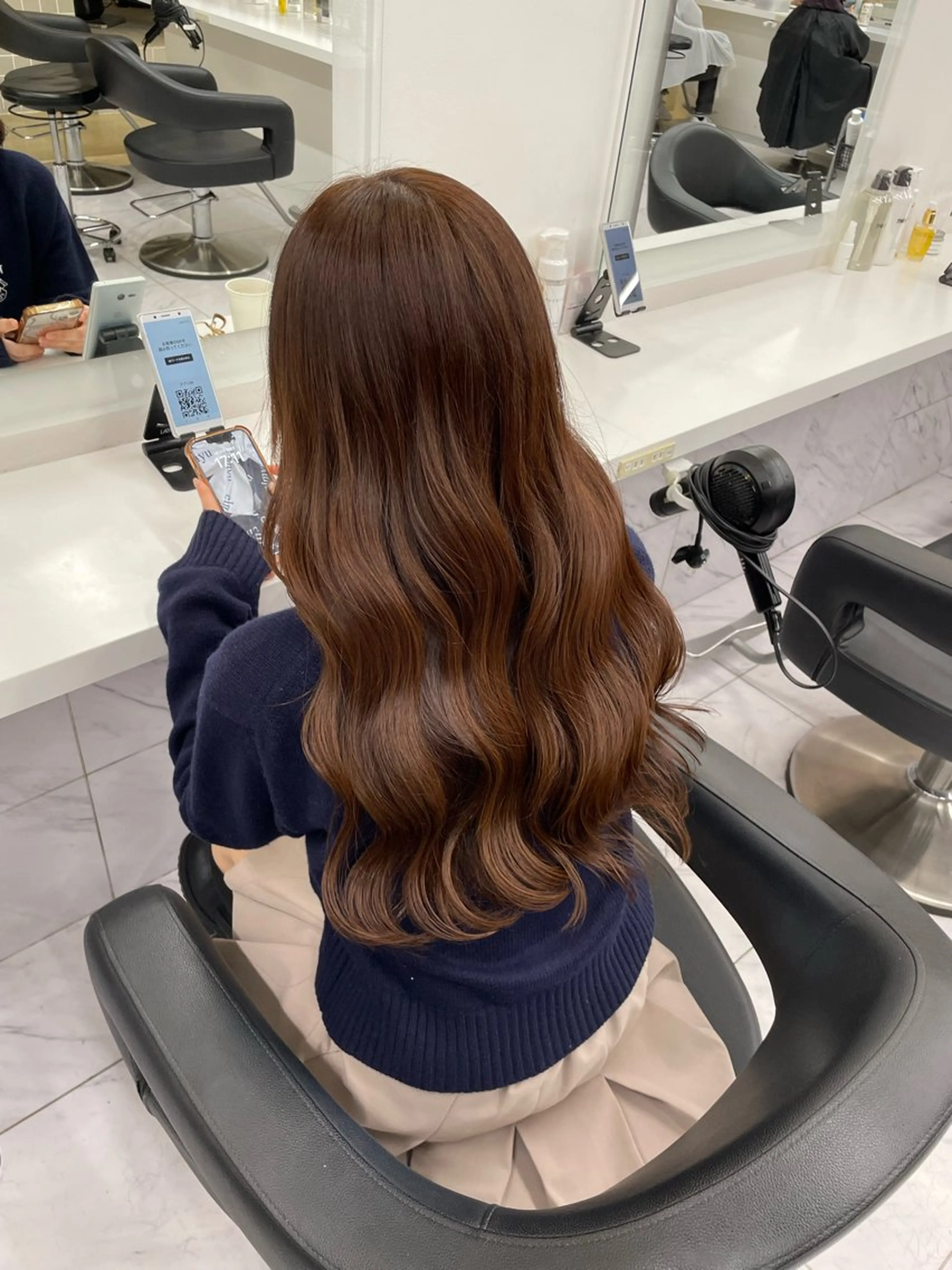 ロング カラー ヘアアレンジ 💗横浜美容室 💗HARUNAのヘアスタイル