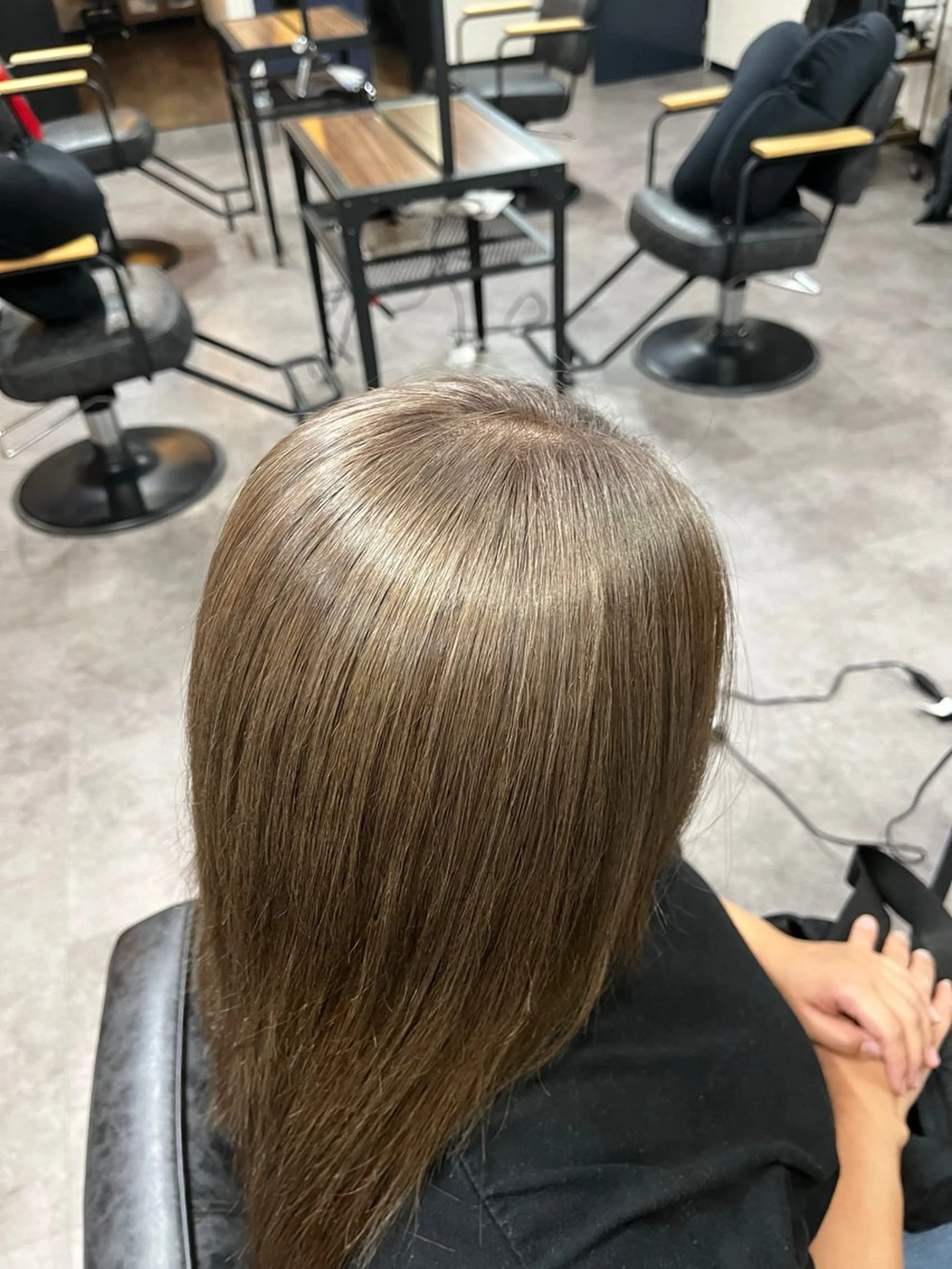 【カラーモデル】ブリーチリタッチ➕ワンカラーの写真