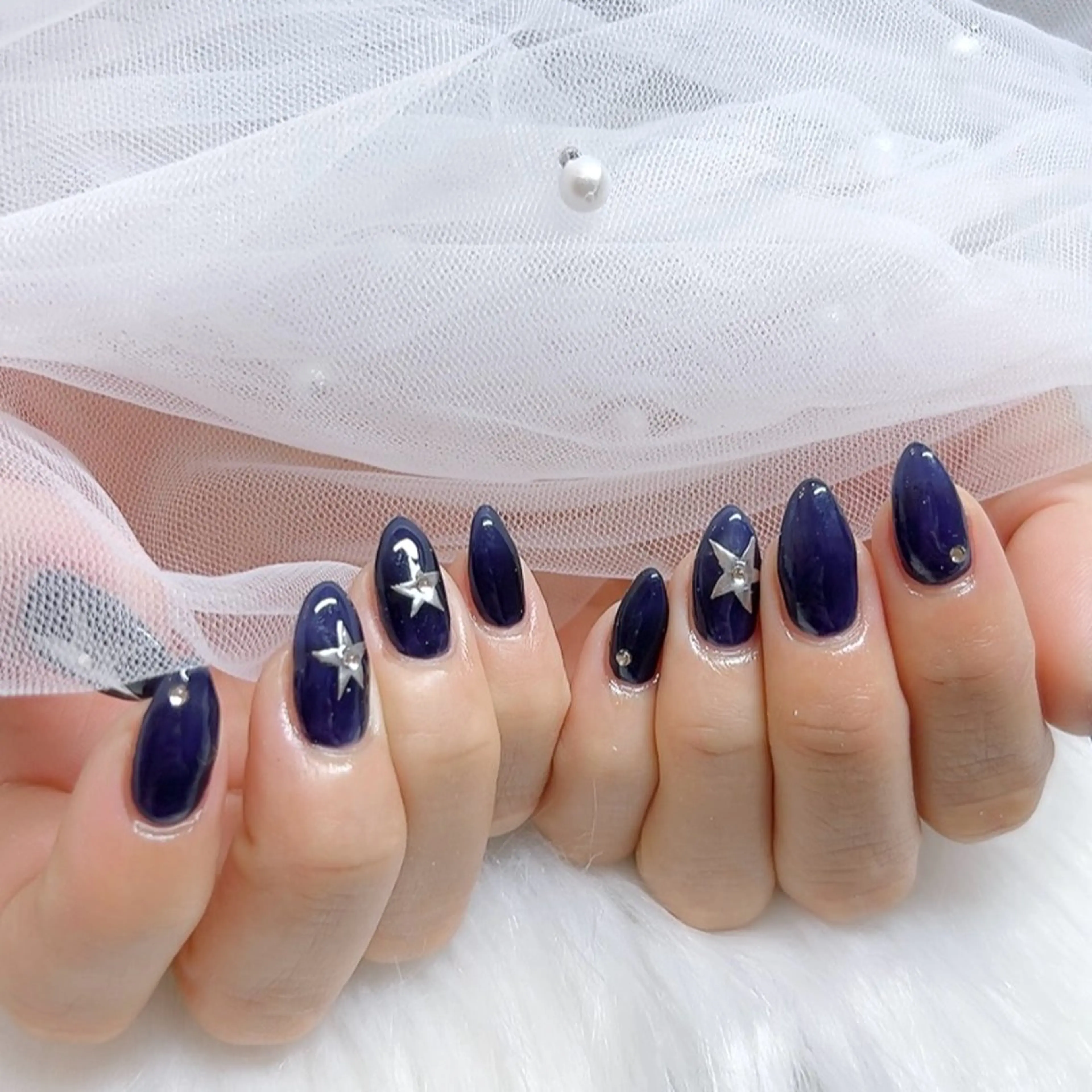 ネイル 持ち込み ハンドネイル Charlie所属・Charlie 🖤のネイルデザイン