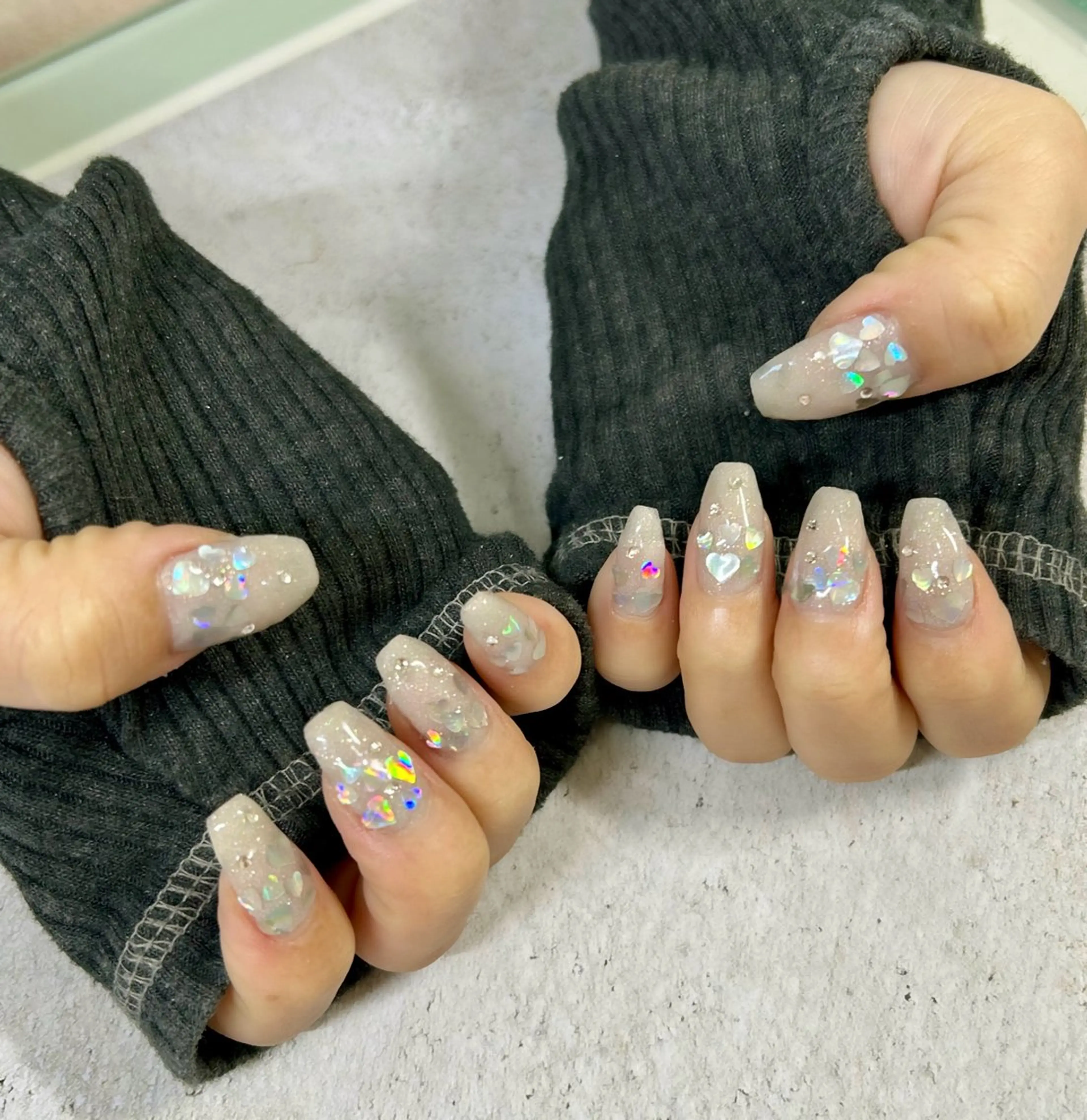 ネイル BURGUNDY mikaのネイルデザイン