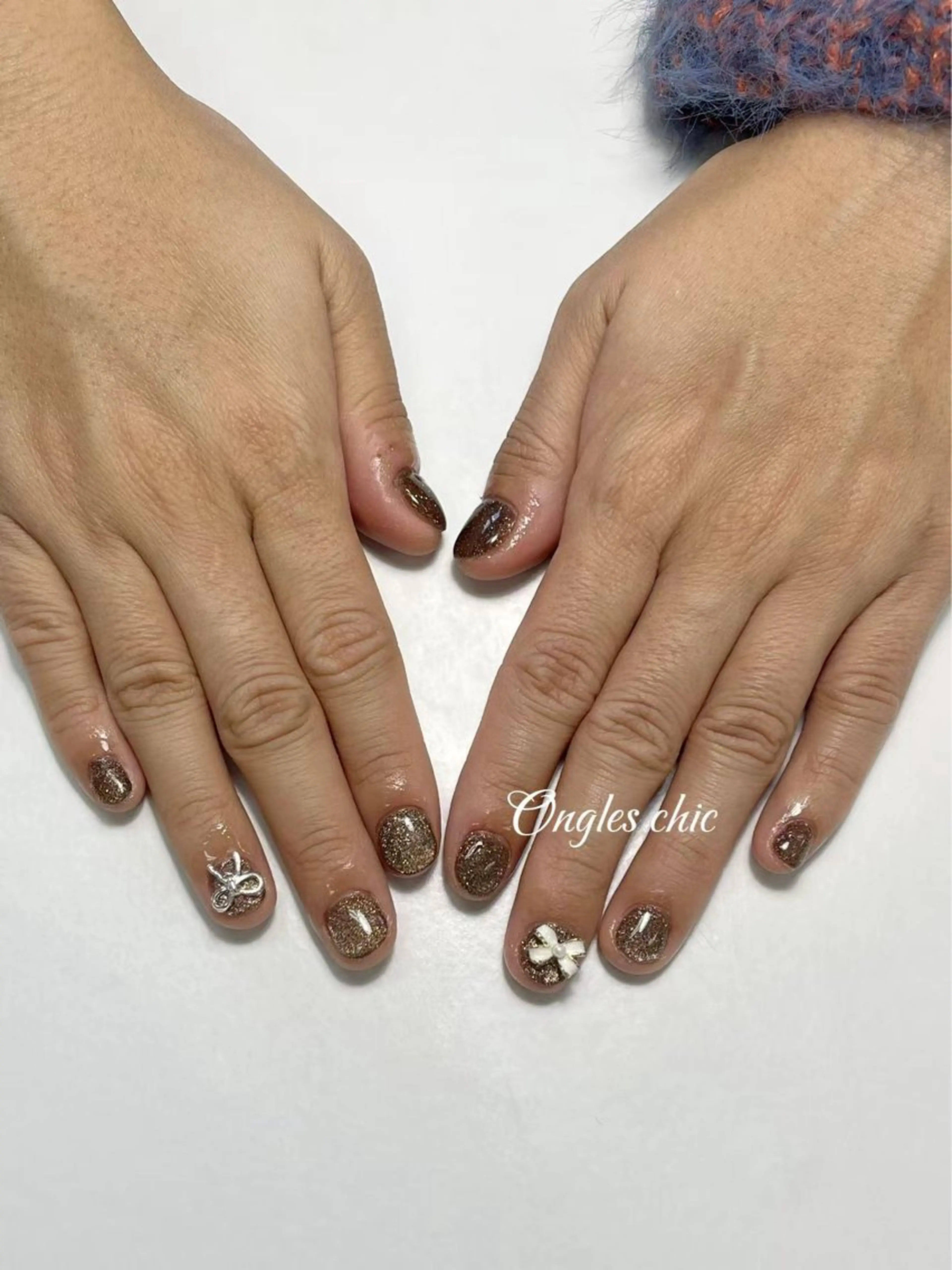 ネイル ハンドネイル ongles chicのネイルデザイン