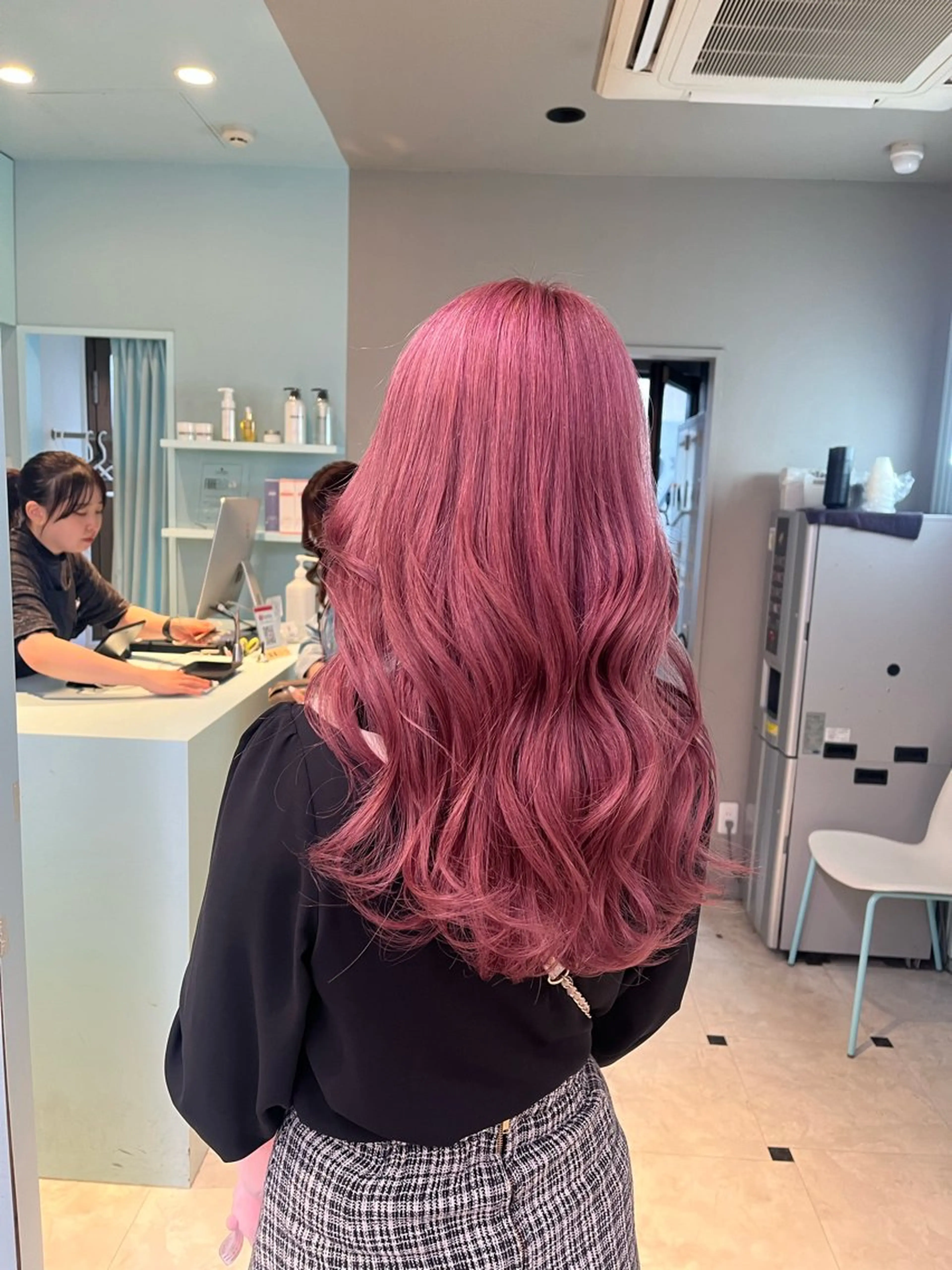 ロング カラー ヘアカラー トリートメント ブリーチカラー 🩵MIZUKIのヘアスタイル