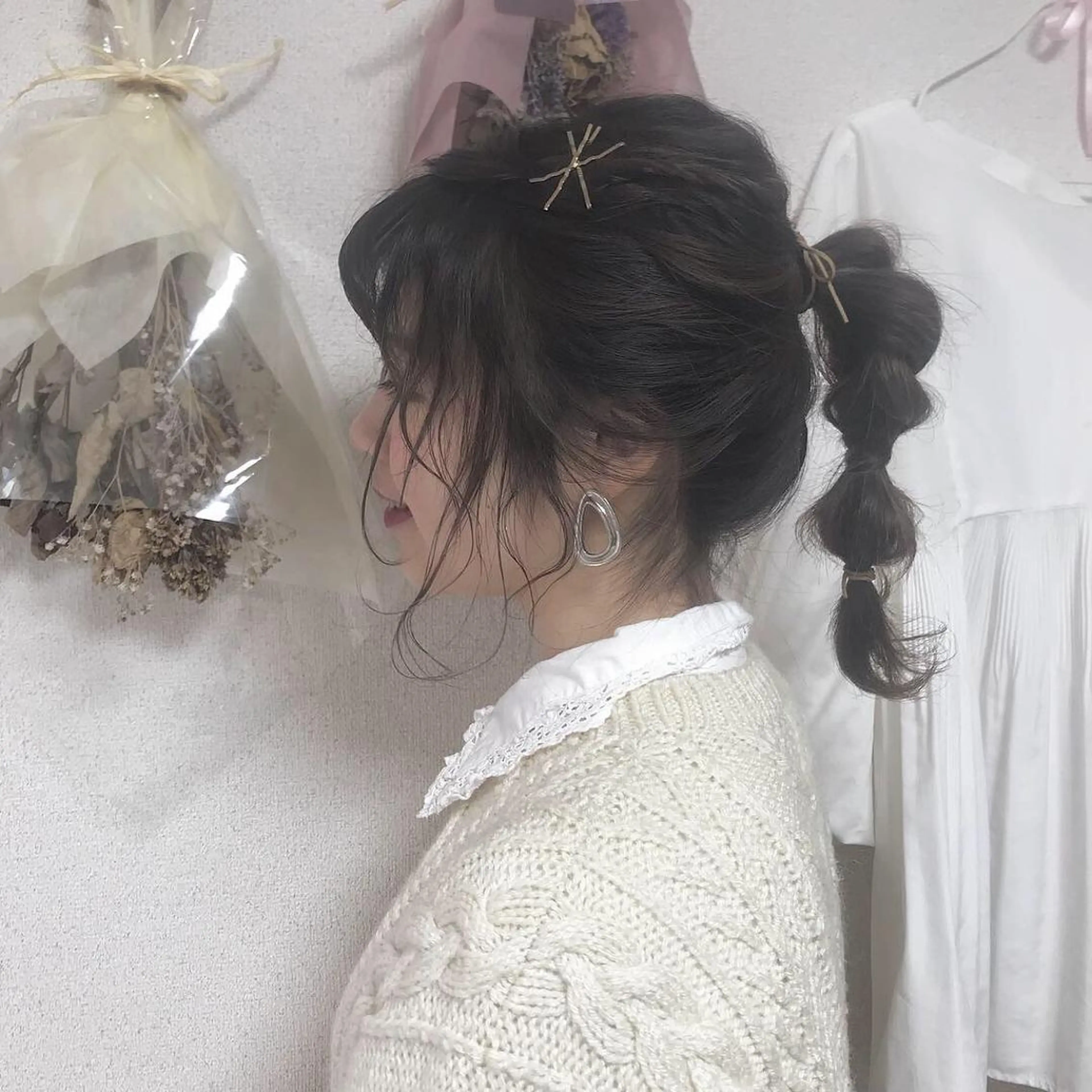 ロング ヘアアレンジ 似合わせカットカラー ♡佐藤捺美のヘアスタイル