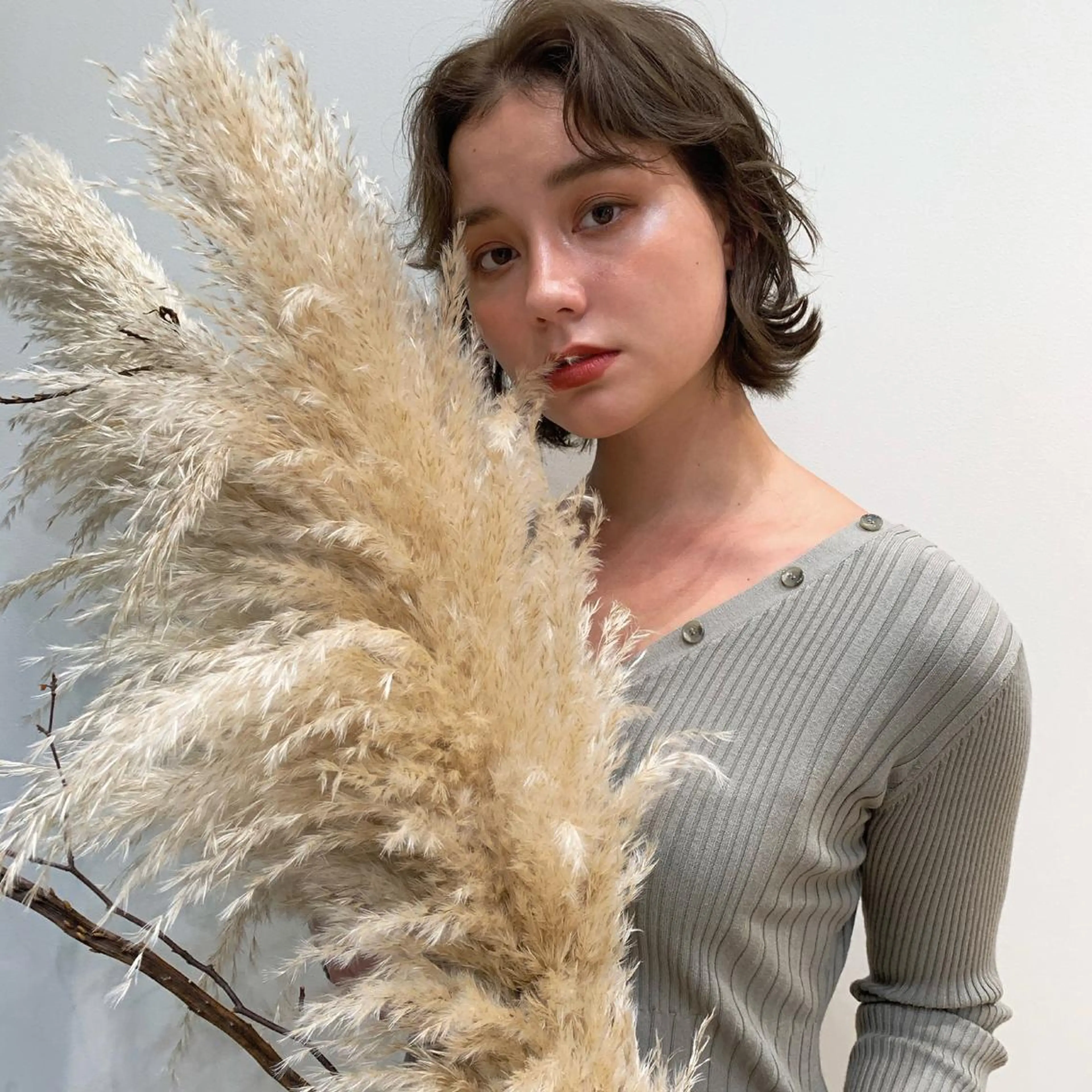 ショート カラー 【韓国風くびれヘア】 joule小木曽輝のヘアスタイル