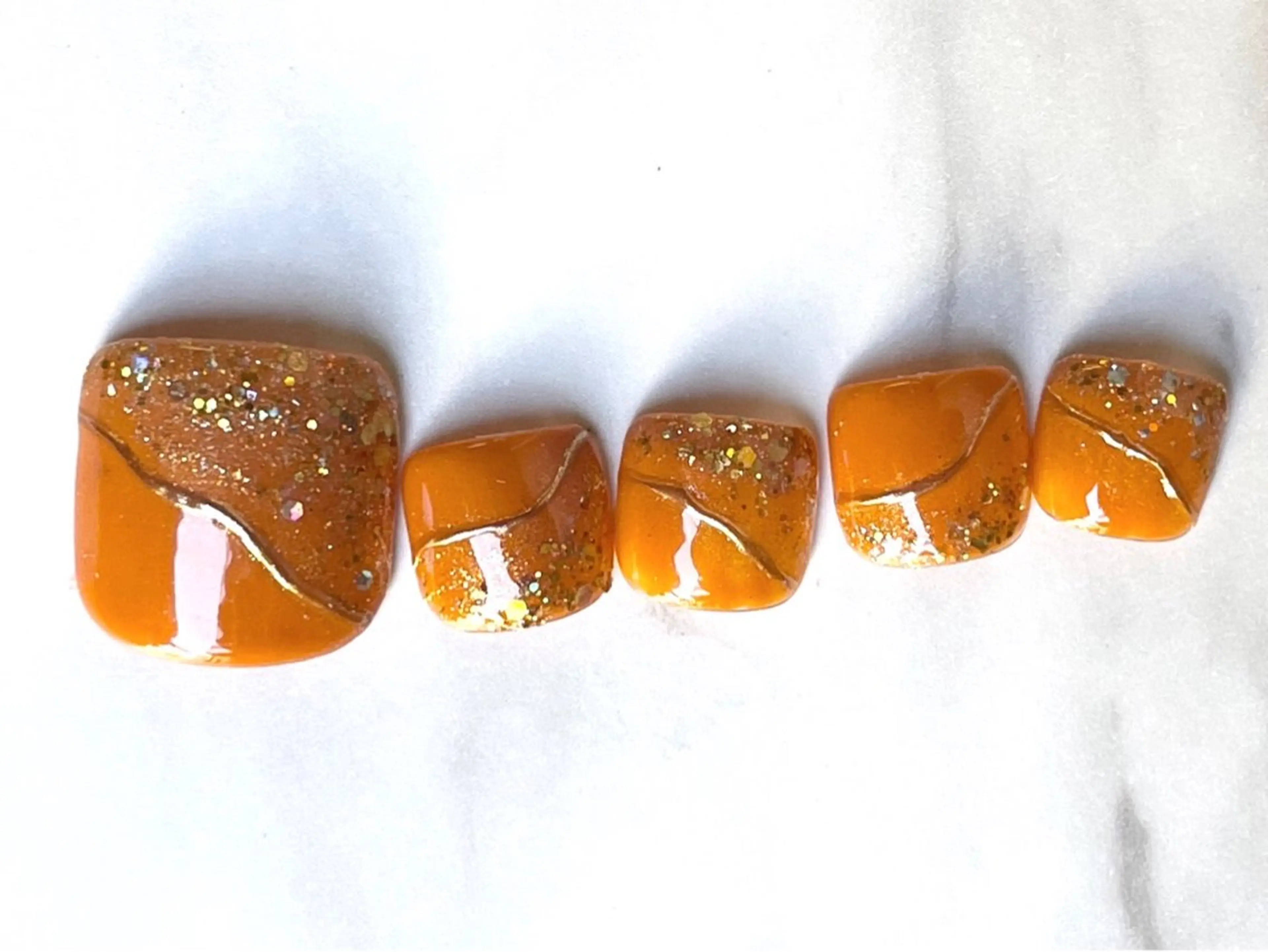 ショート フットネイル プティリボン 武蔵小金井店のネイルデザイン