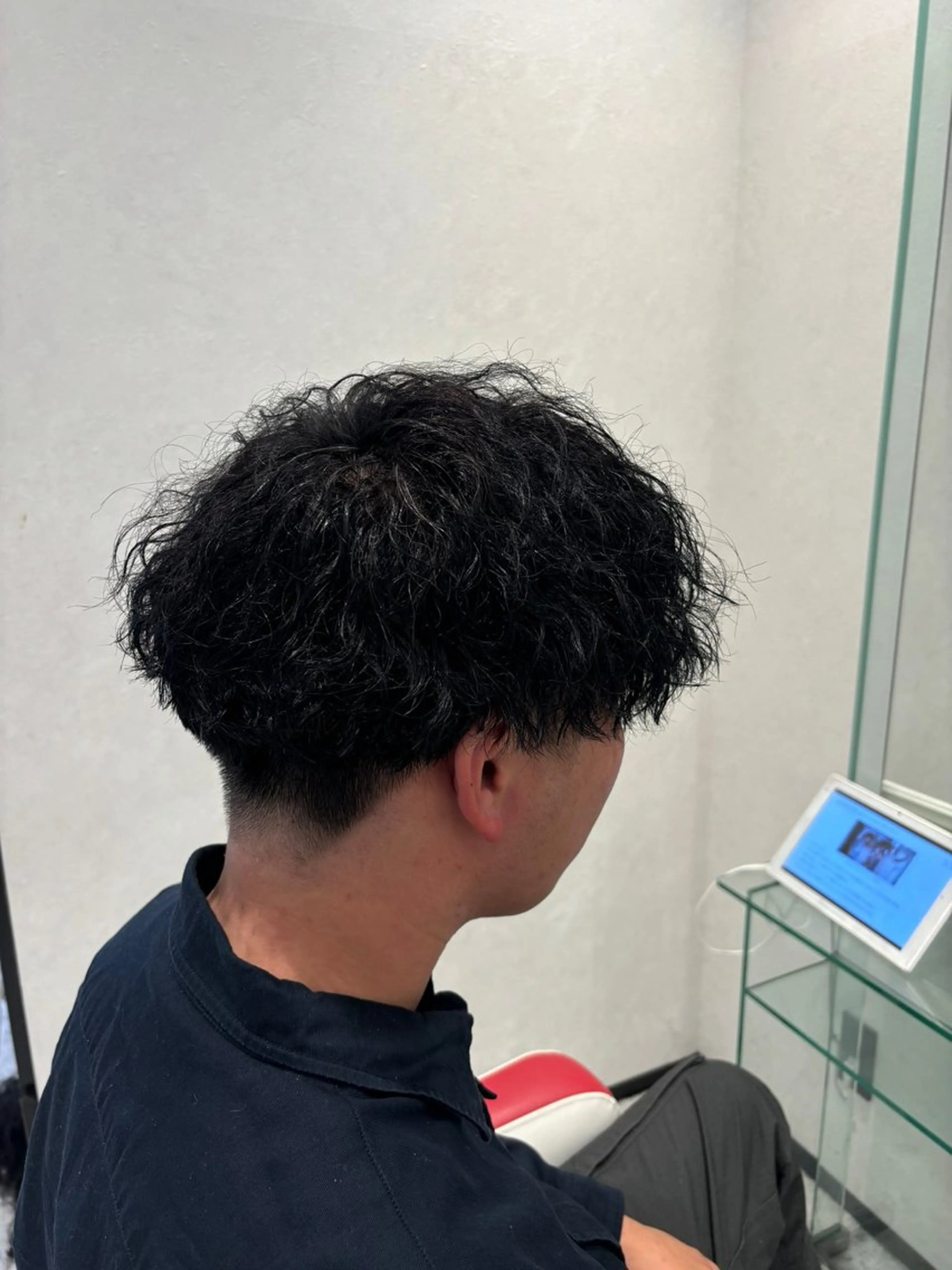 パーマ メンズ LOUIMADNA栄所属・新規指名比率No.1 メンズパーマ/二村のヘアスタイル