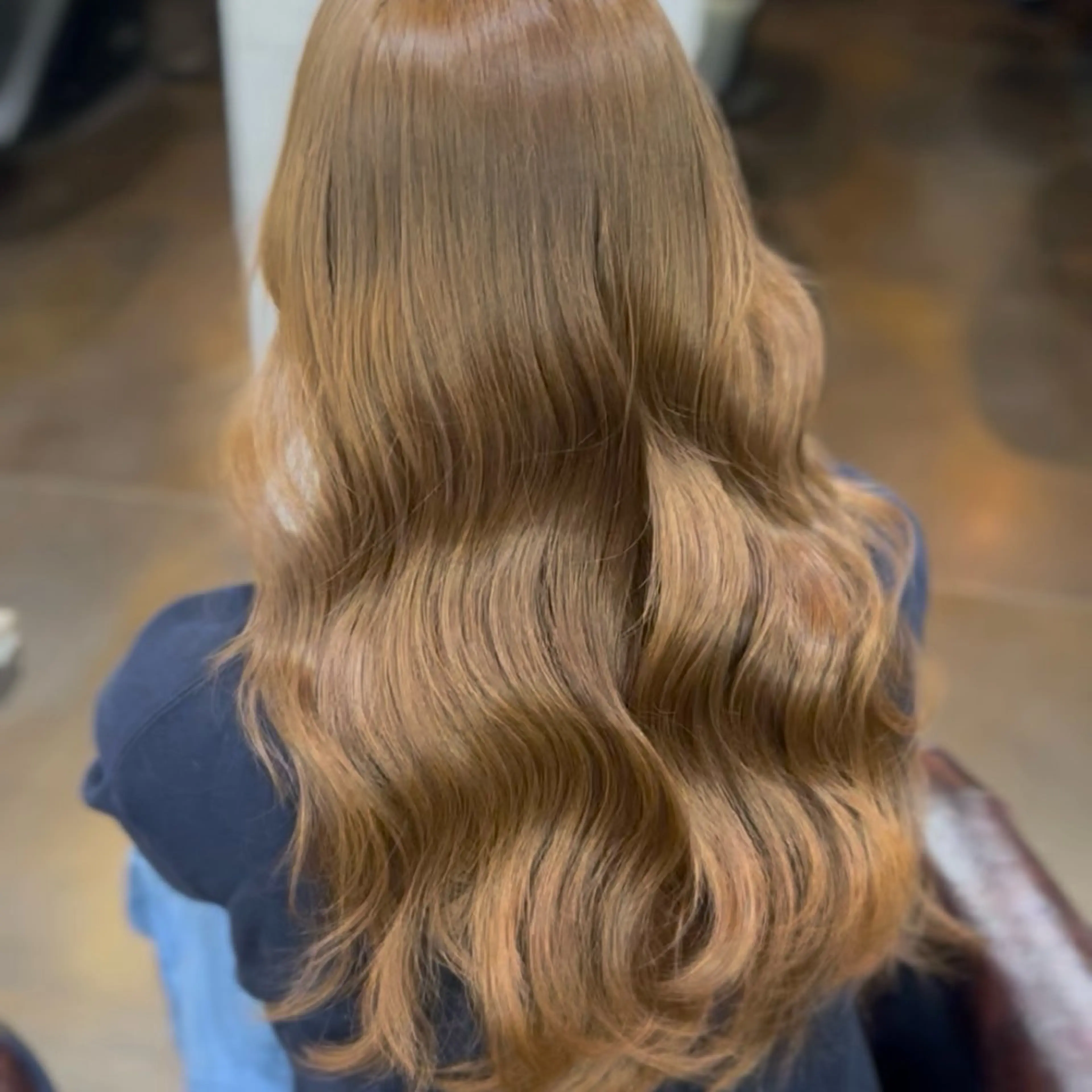 ロング カラー ヘアカラー 💙透明感カラー推し 🇰🇷ココロ🦋のヘアスタイル