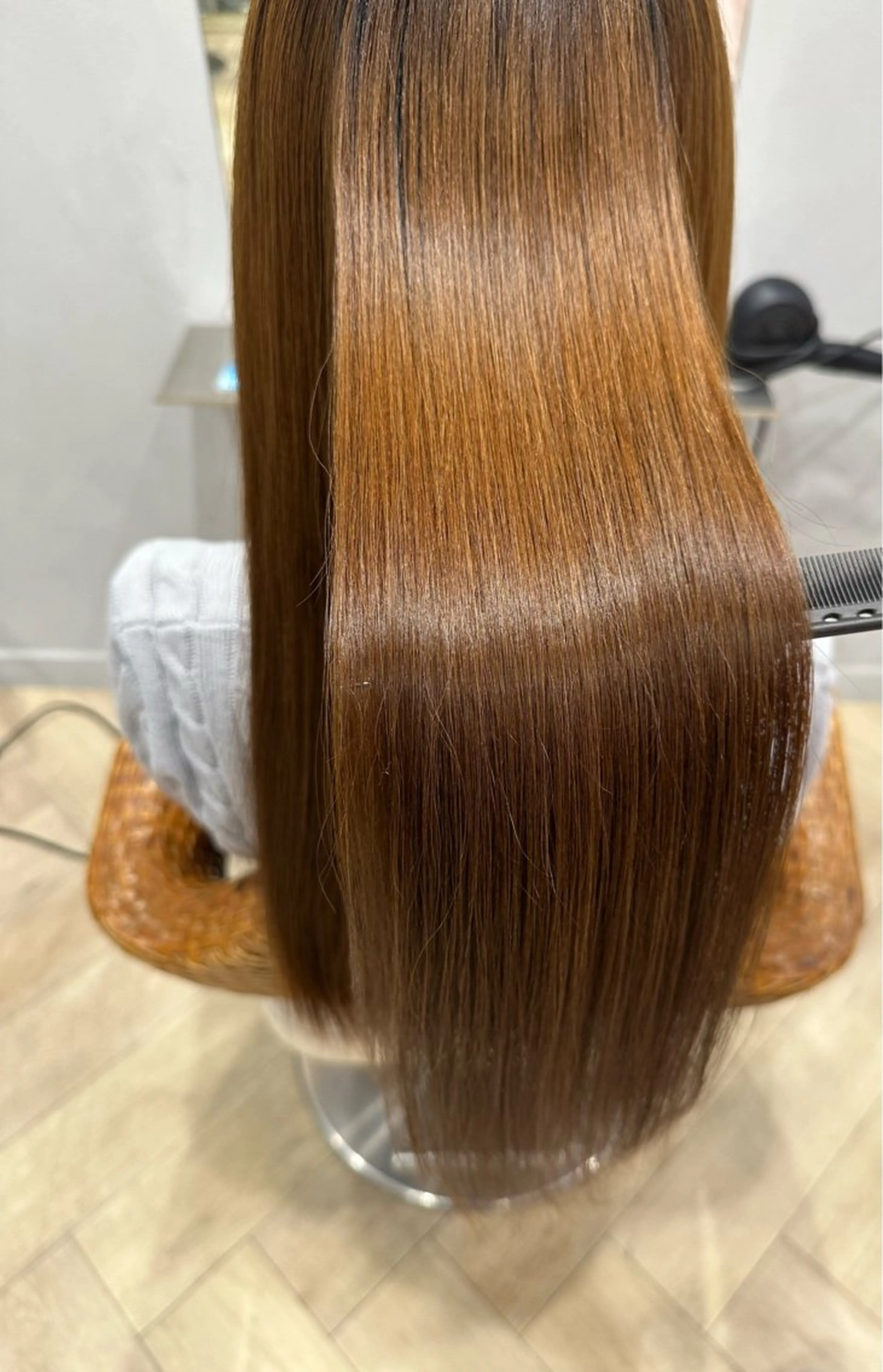 ロング 菊池 諒平のヘアスタイル